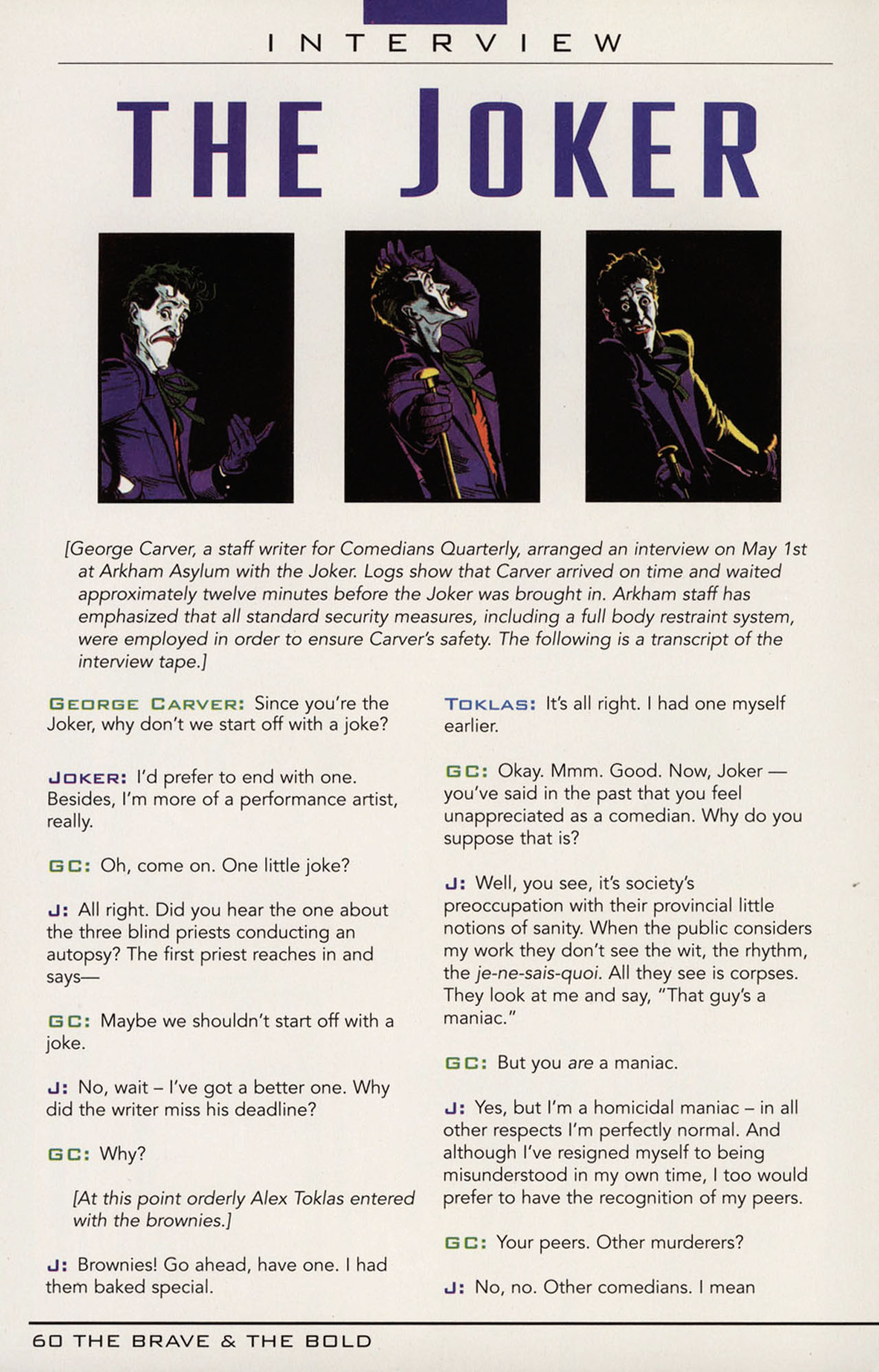 Read online Batman Villains Secret Files comic -  Issue # Full - 60