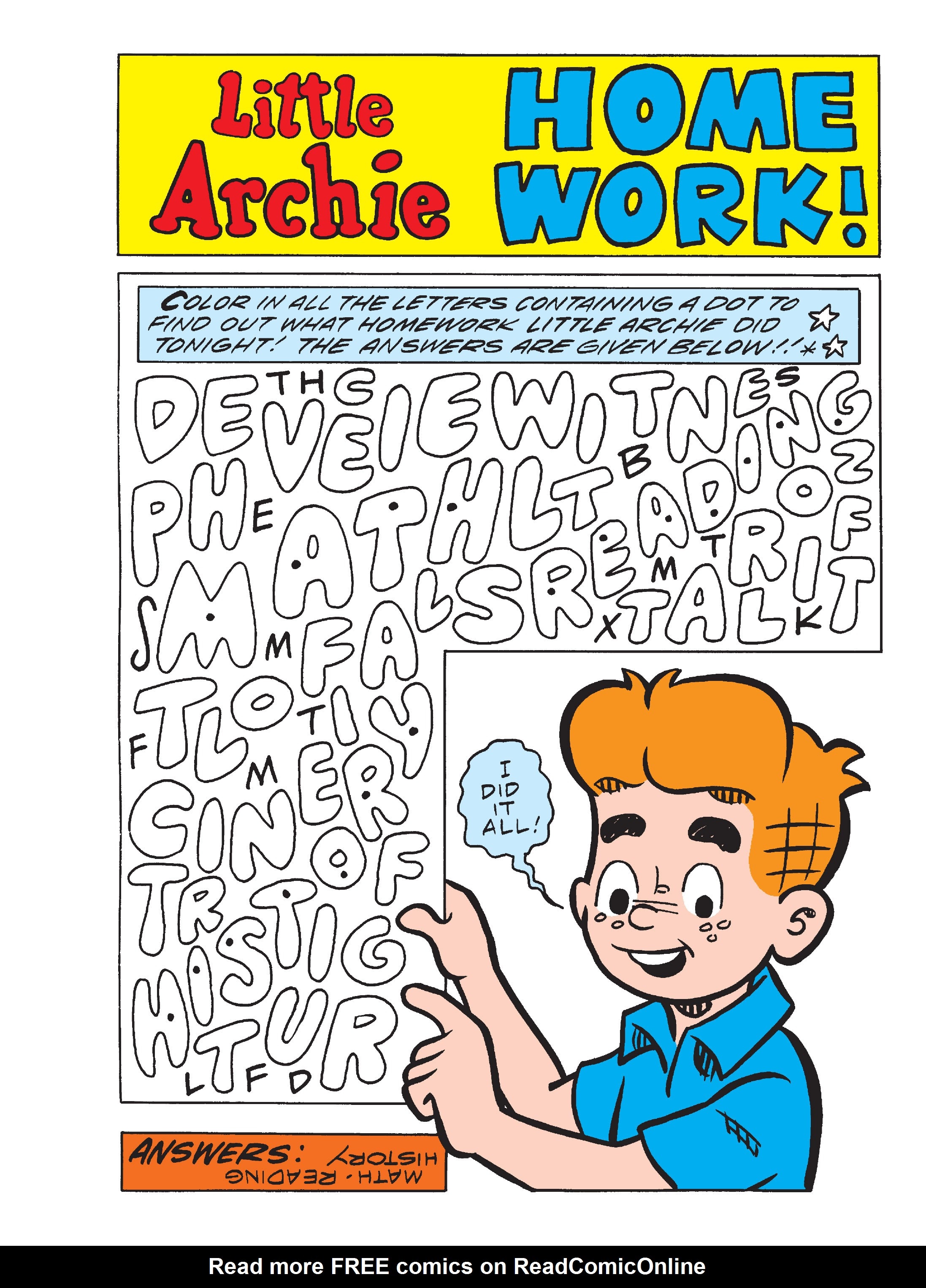 Read online Archie's Double Digest Magazine comic -  Issue #265 - 167