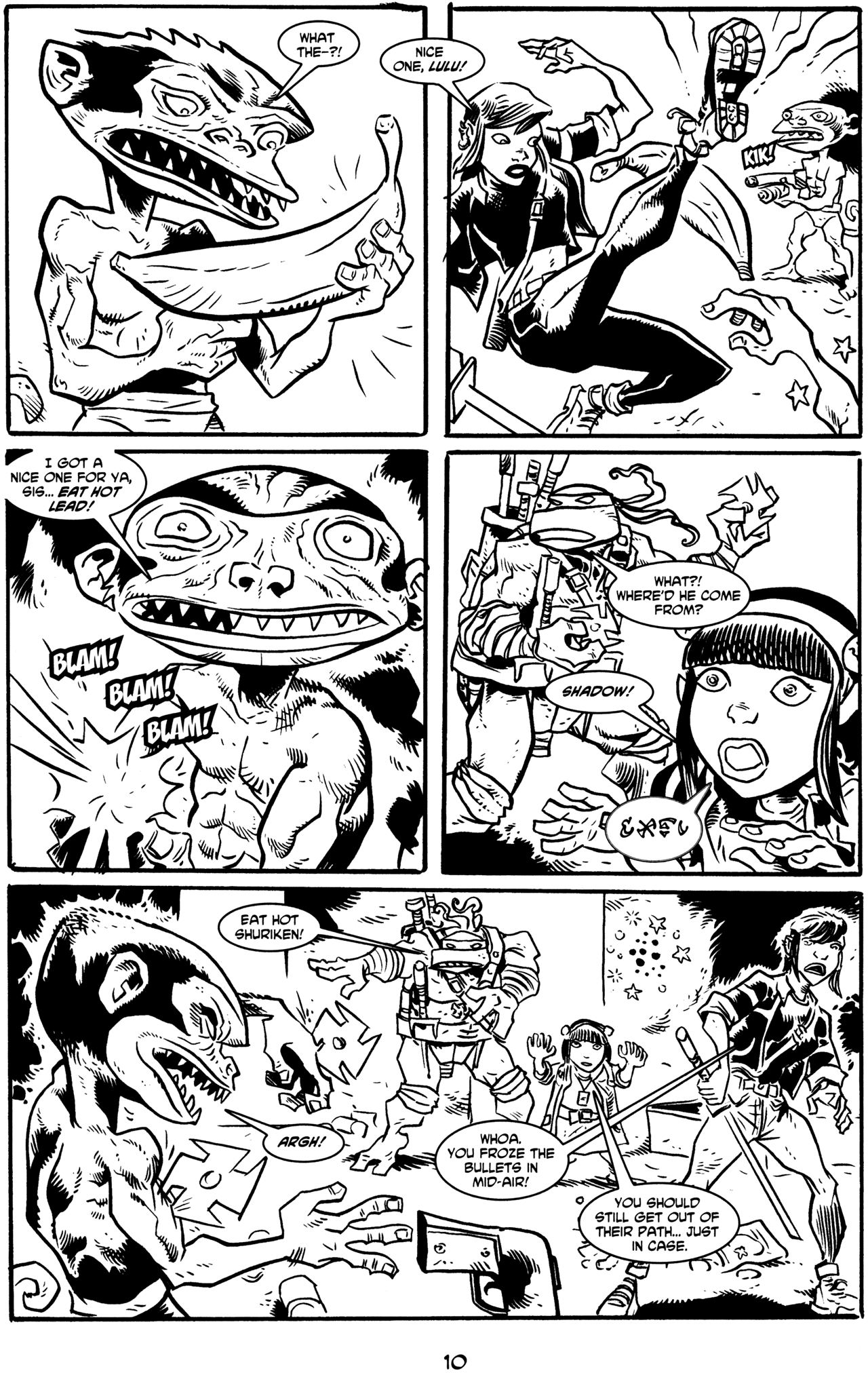 Read online Raphael Bad Moon Rising comic -  Issue #2 - 12