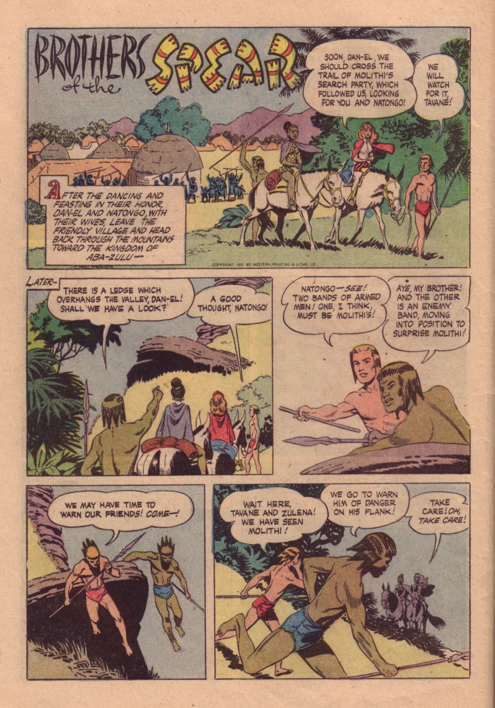 Read online Tarzan (1948) comic -  Issue #98 - 28