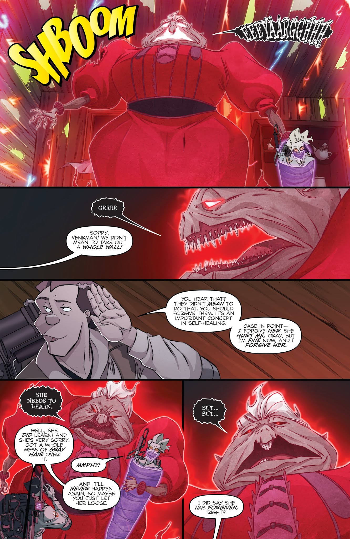 Read online Ghostbusters: Crossing Over comic -  Issue #7 - 8