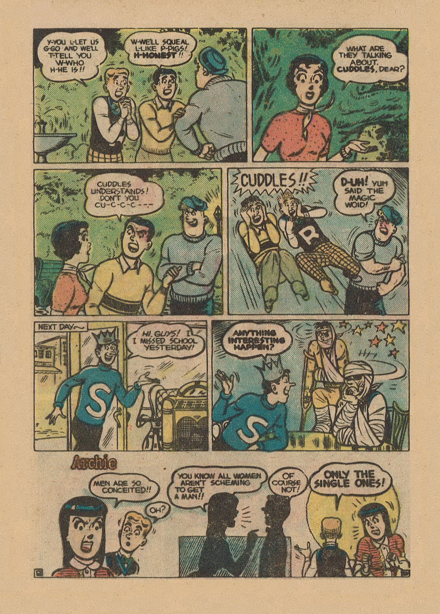 Read online Archie Digest Magazine comic -  Issue #23 - 100