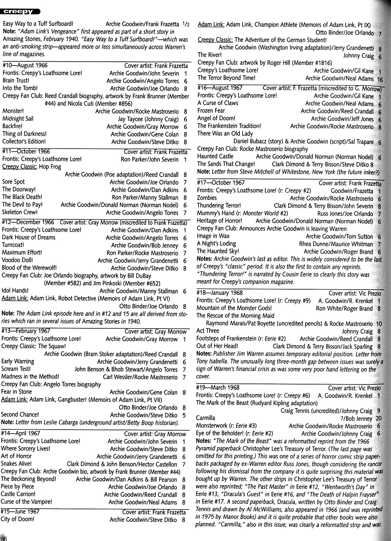 Read online Warren Companion comic -  Issue # TPB (Part 2) - 97