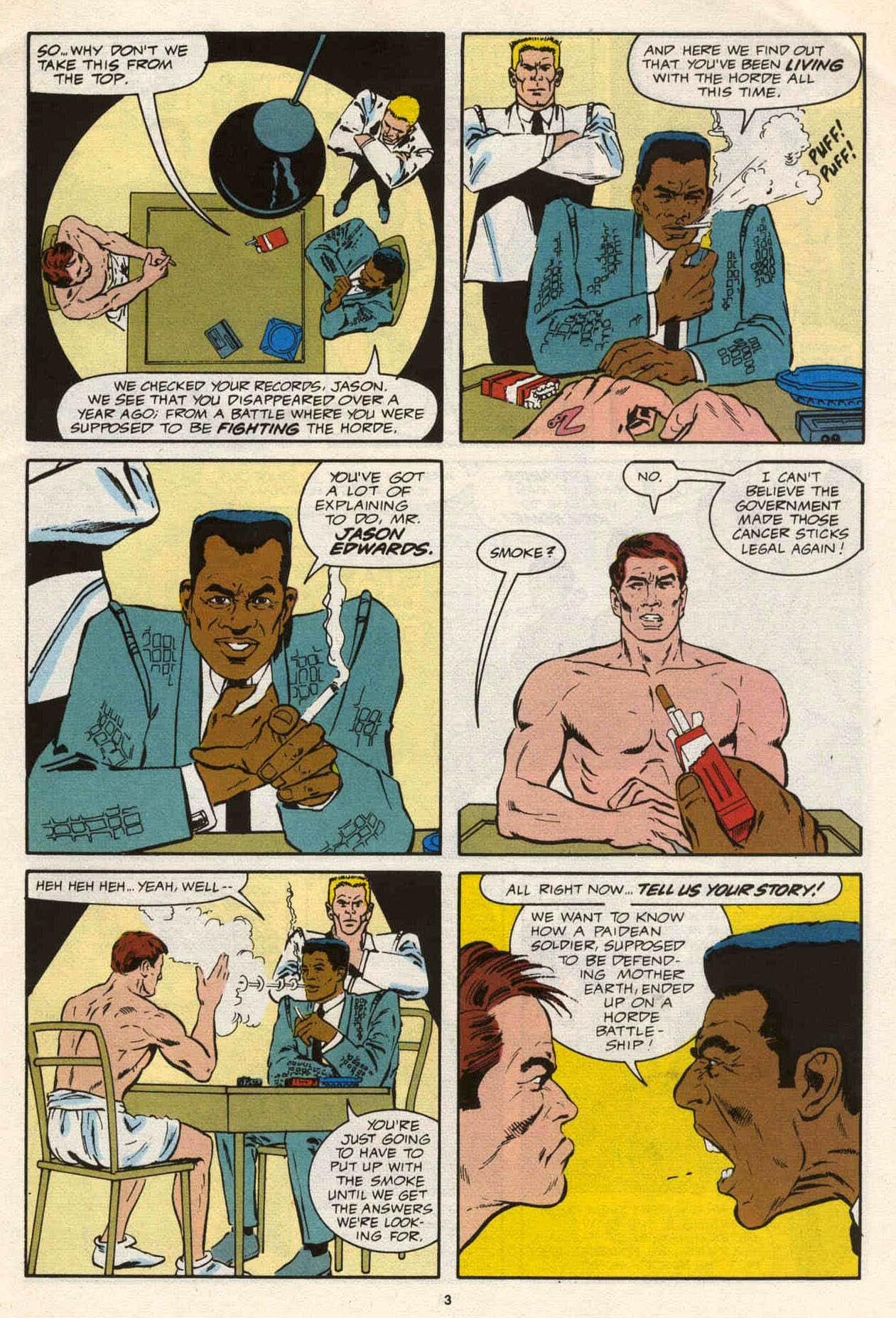 Read online Strikeforce: Morituri comic -  Issue #21 - 5