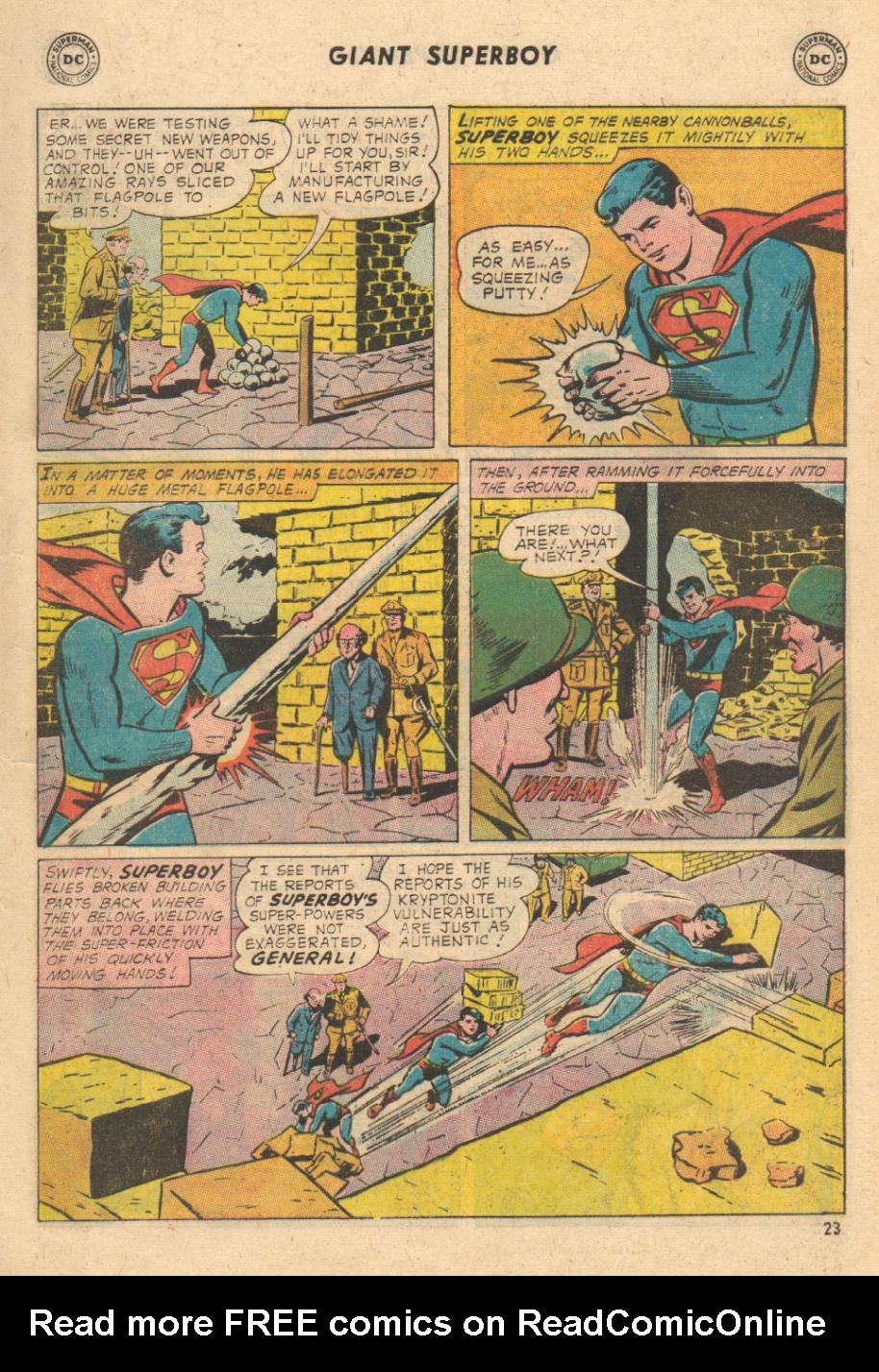 Read online Superboy (1949) comic -  Issue #138 - 22