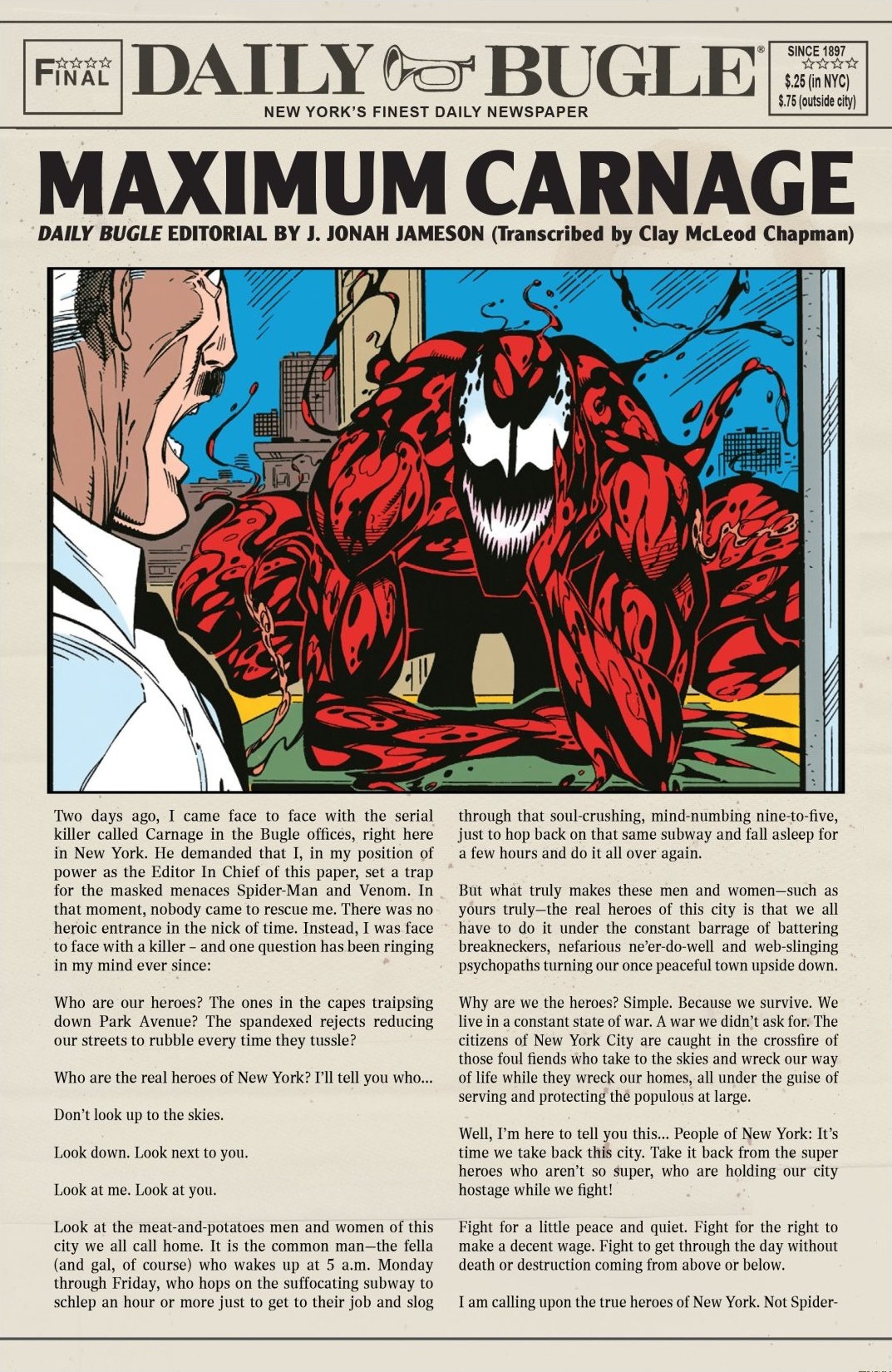 Read online Absolute Carnage comic -  Issue #5 - 26