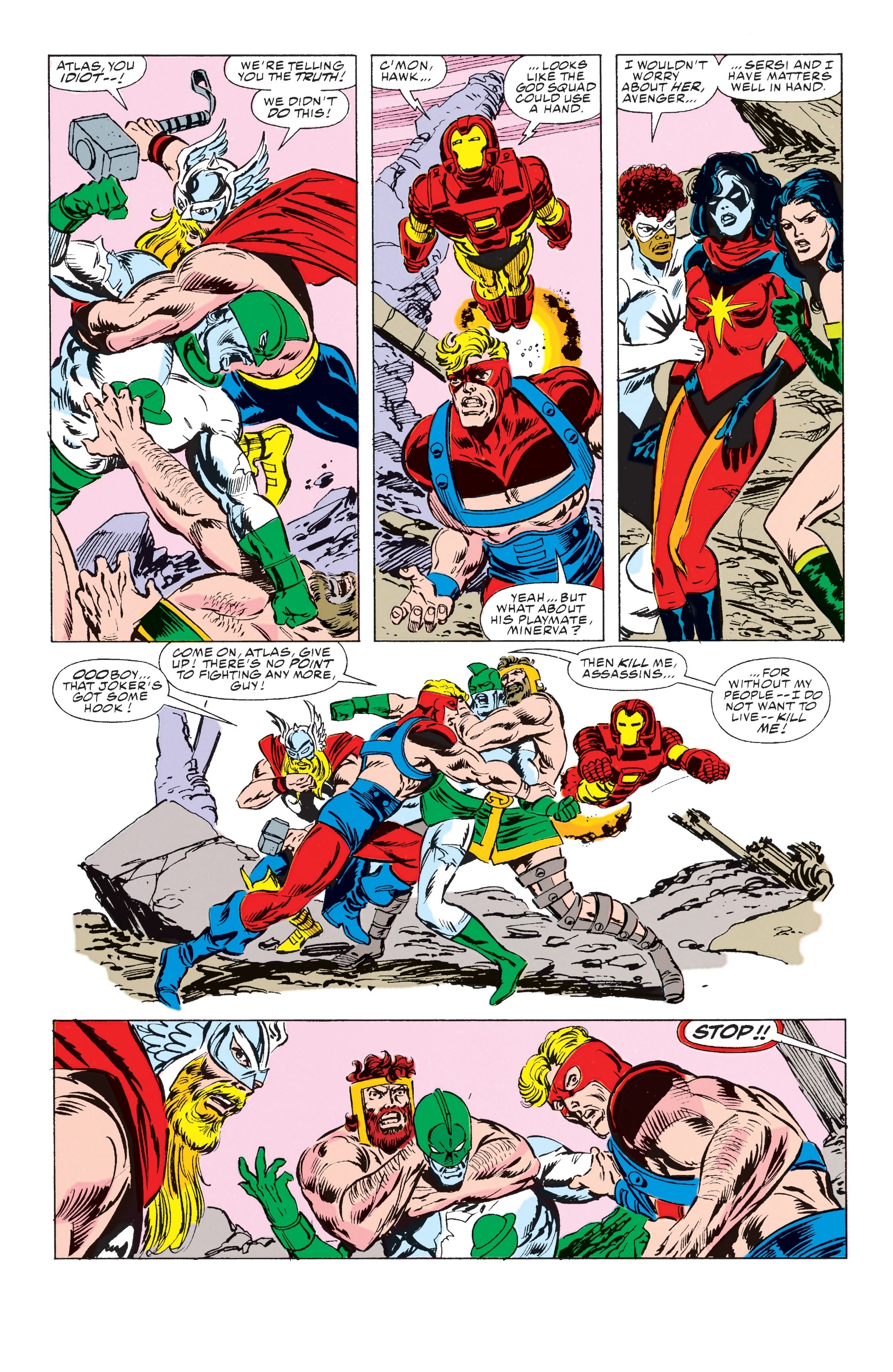 Read online Avengers Epic Collection: Operation Galactic Storm comic -  Issue # TPB (Part 5) - 19