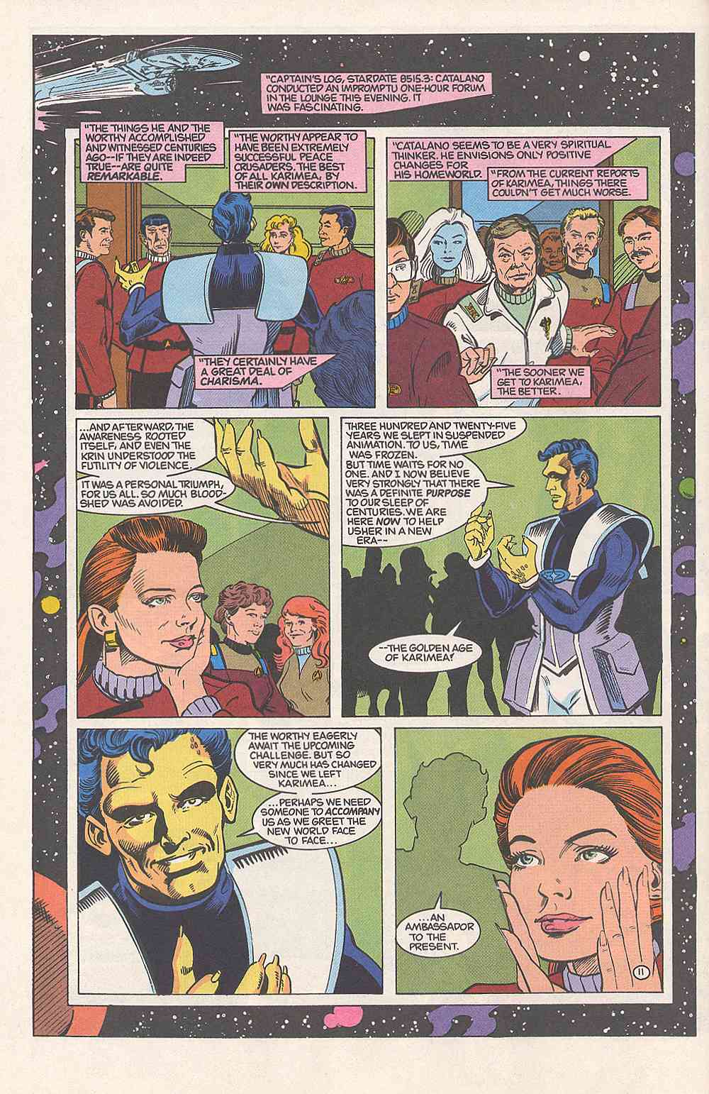 Read online Star Trek (1989) comic -  Issue #14 - 13
