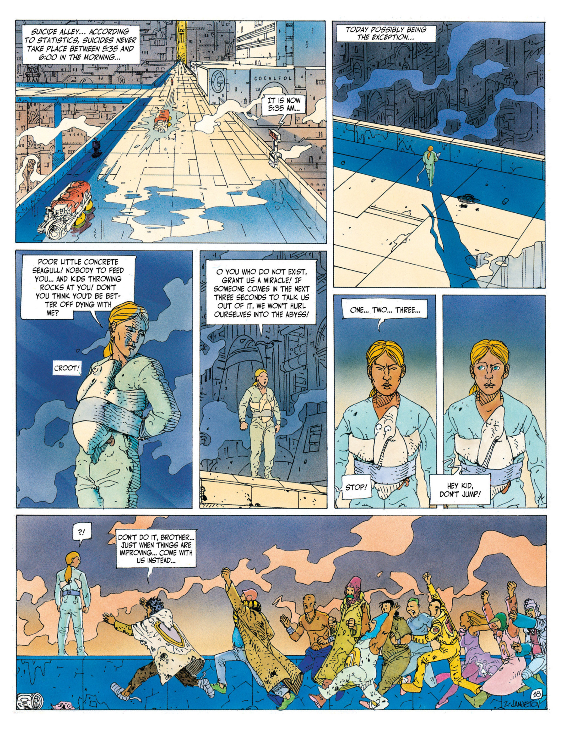 Read online Before the Incal comic -  Issue #1 - 21