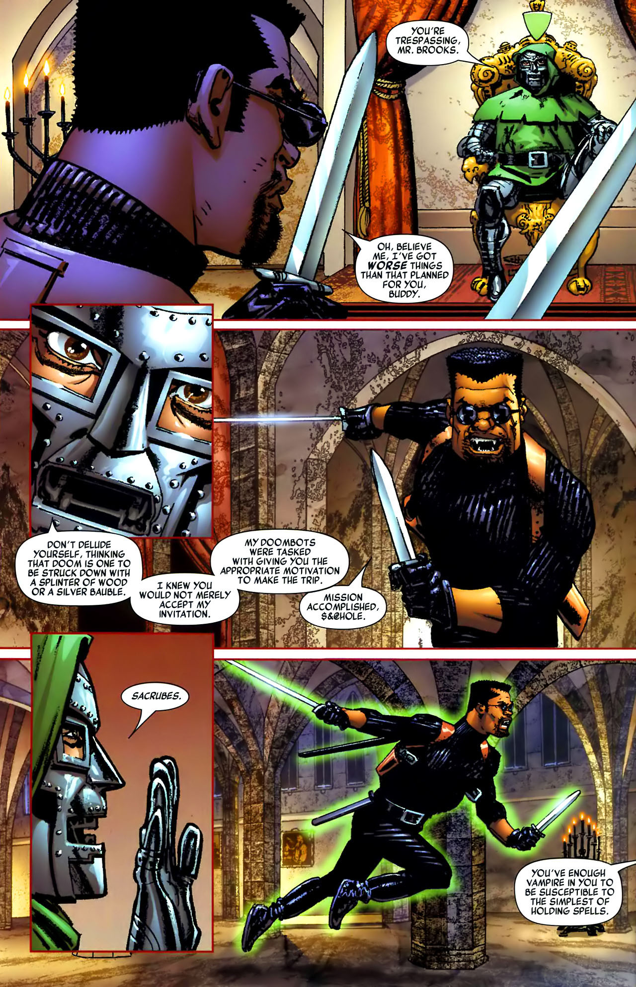 Read online Blade (2006) comic -  Issue #2 - 12