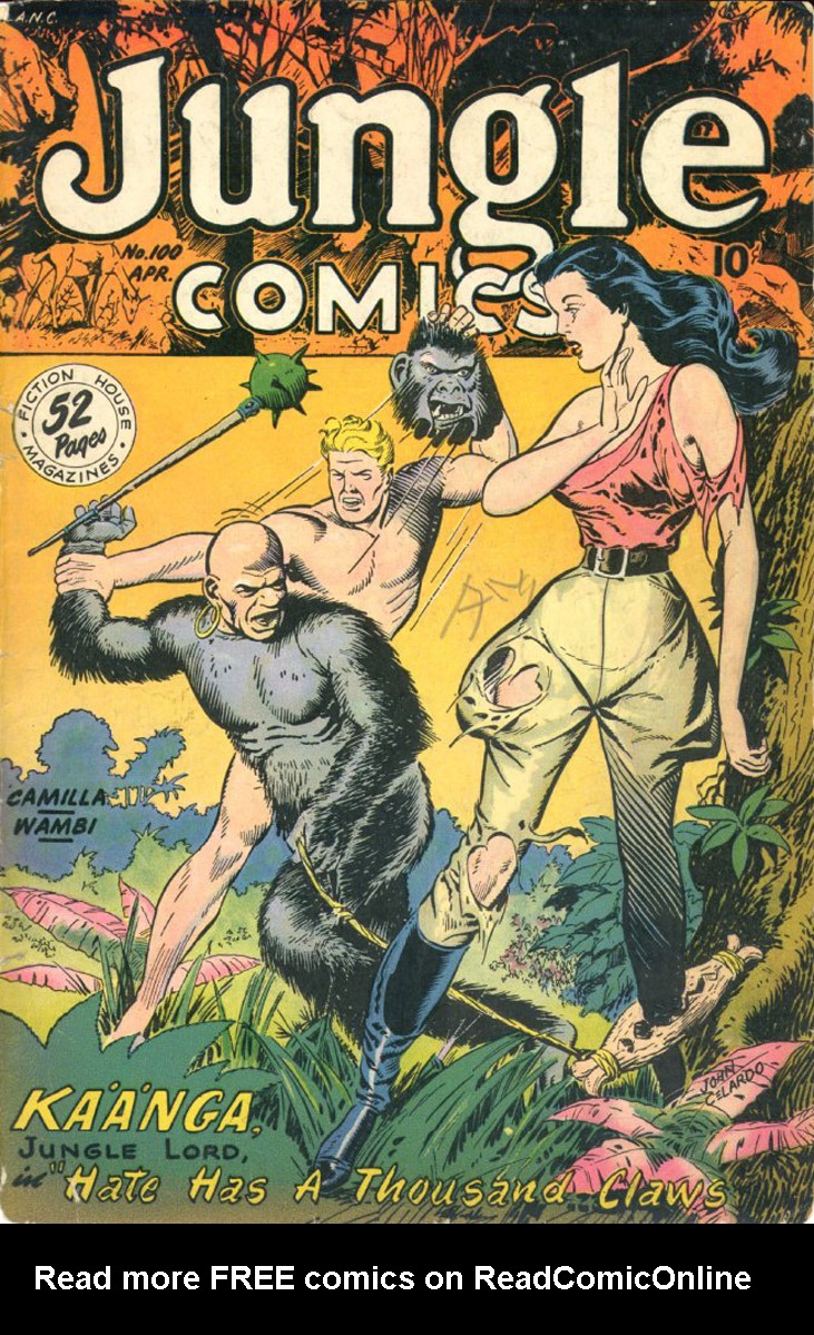 Read online Jungle Comics comic -  Issue #100 - 1