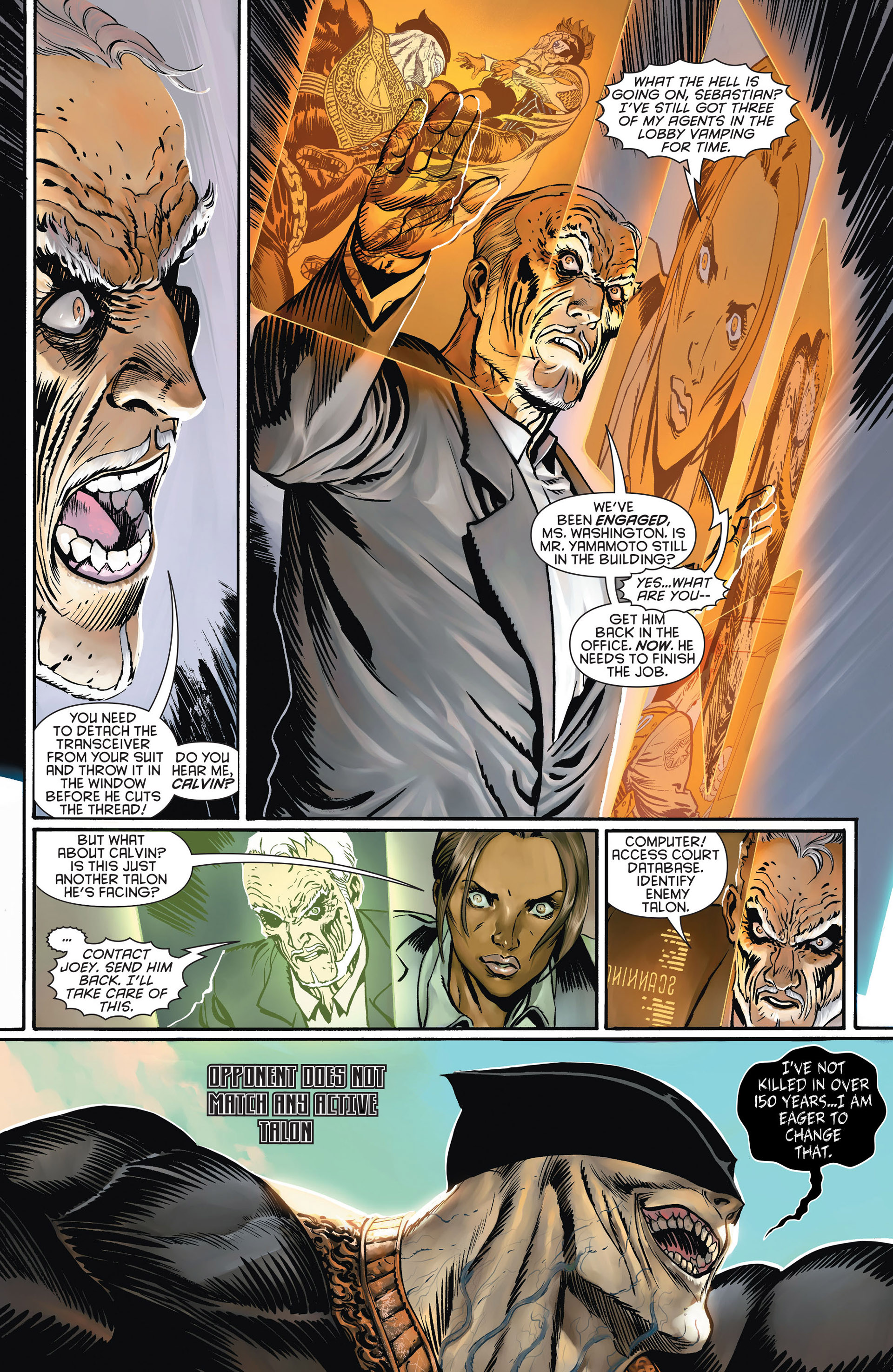 Read online Talon comic -  Issue #4 - 5