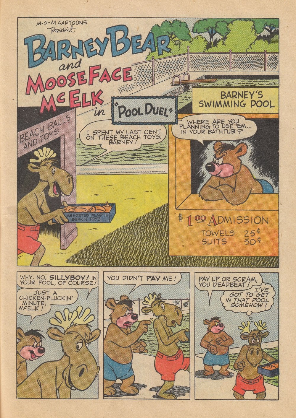Read online Tom & Jerry Picnic Time comic -  Issue # TPB - 64