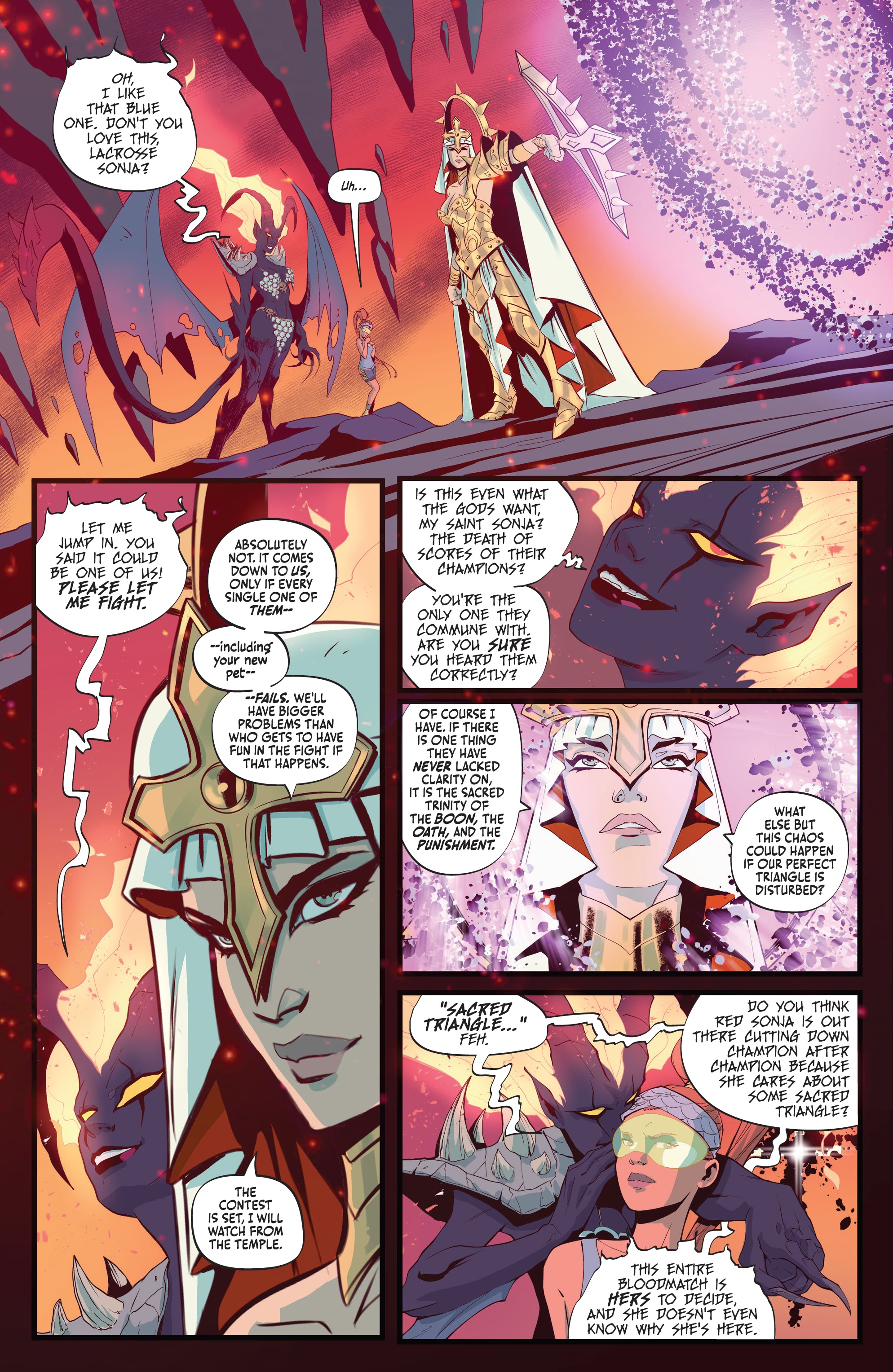 Read online Sonjaversal comic -  Issue #3 - 14