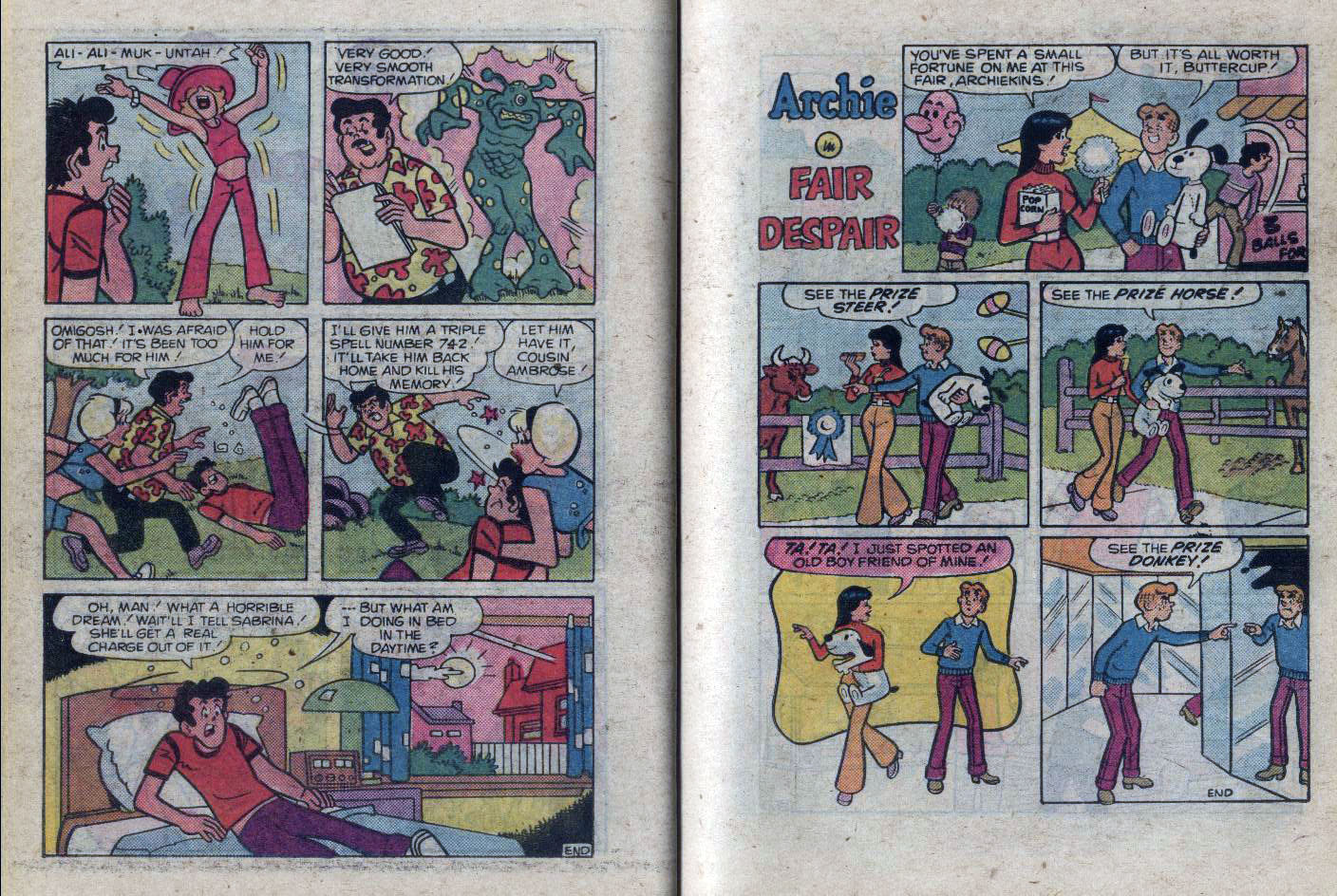 Read online Archie...Archie Andrews, Where Are You? Digest Magazine comic -  Issue #57 - 21