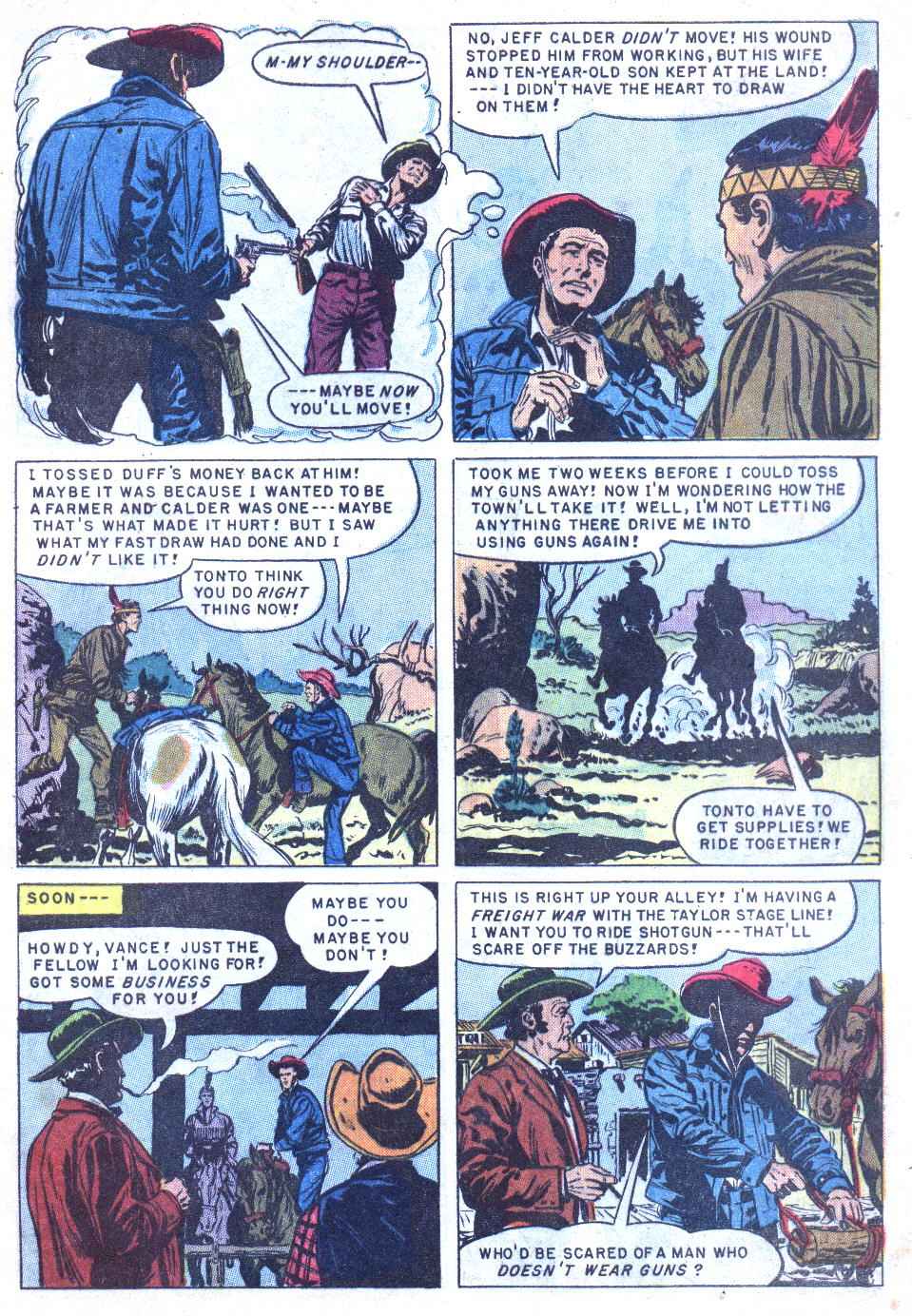 Read online Lone Ranger's Companion Tonto comic -  Issue #25 - 5