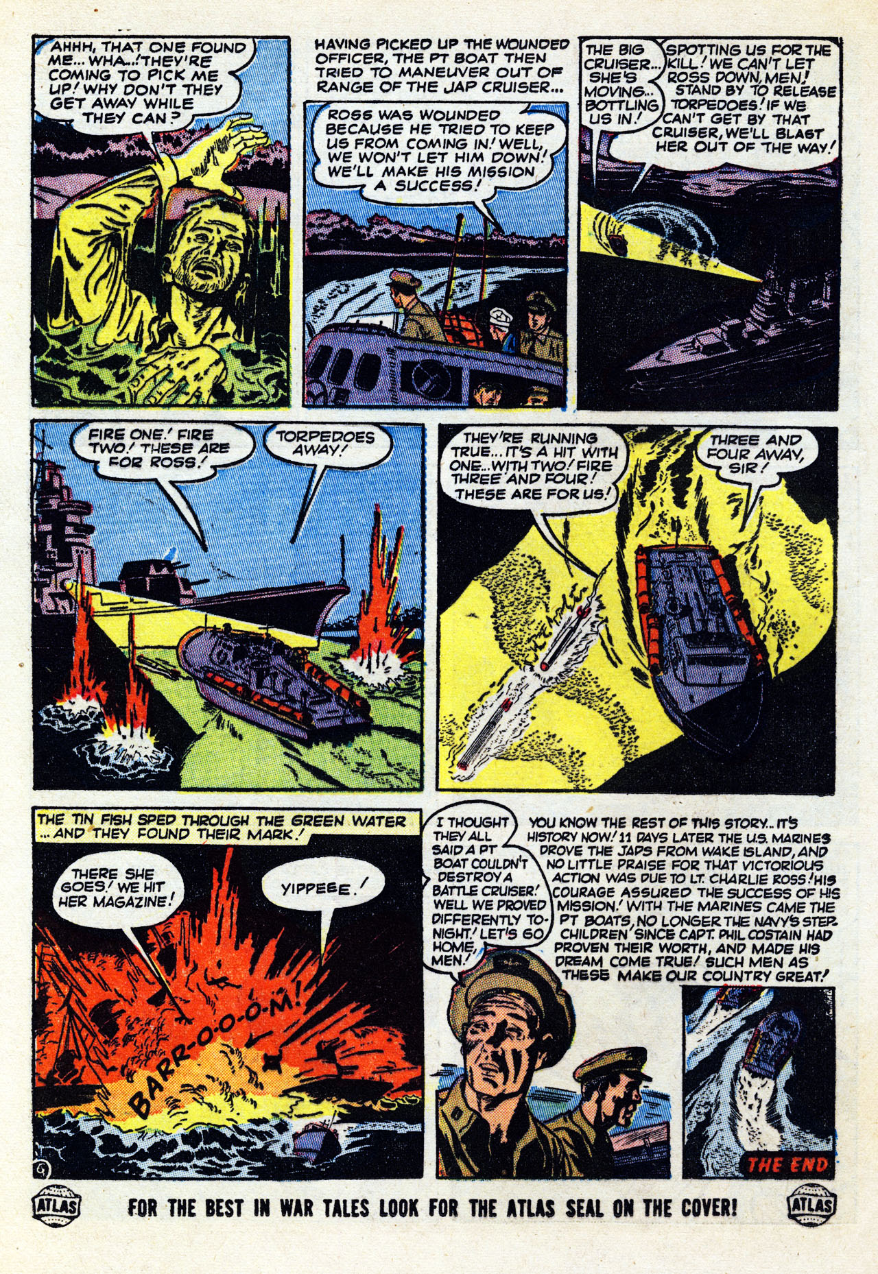 Read online War Comics comic -  Issue #24 - 24
