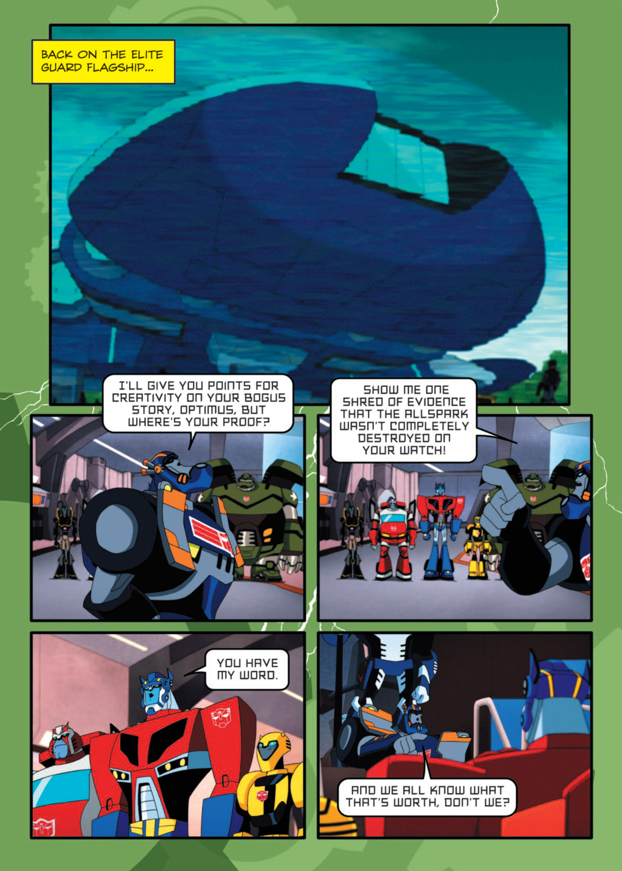 Read online Transformers Animated comic -  Issue #8 - 35
