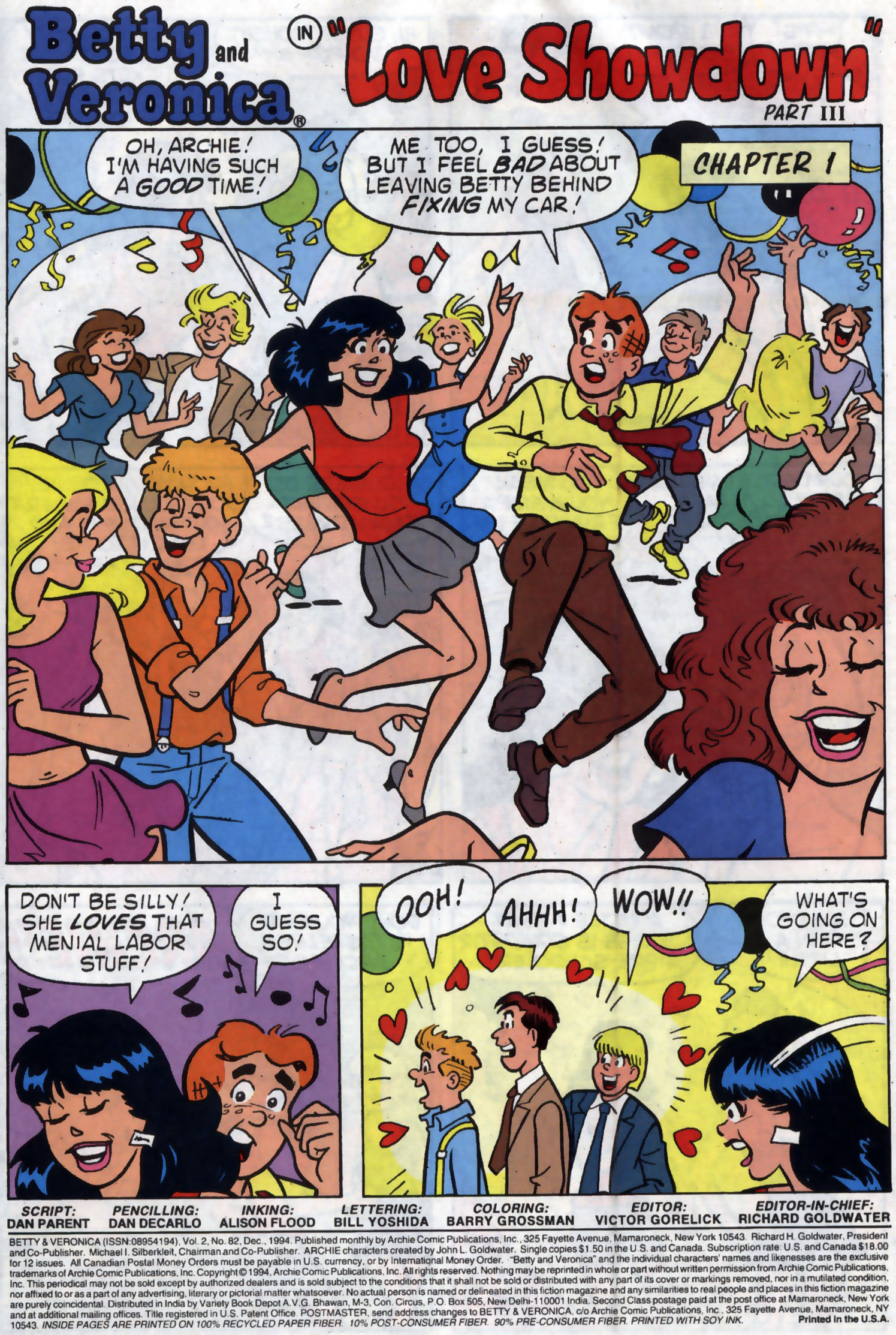 Read online Betty and Veronica (1987) comic -  Issue #82 - 2