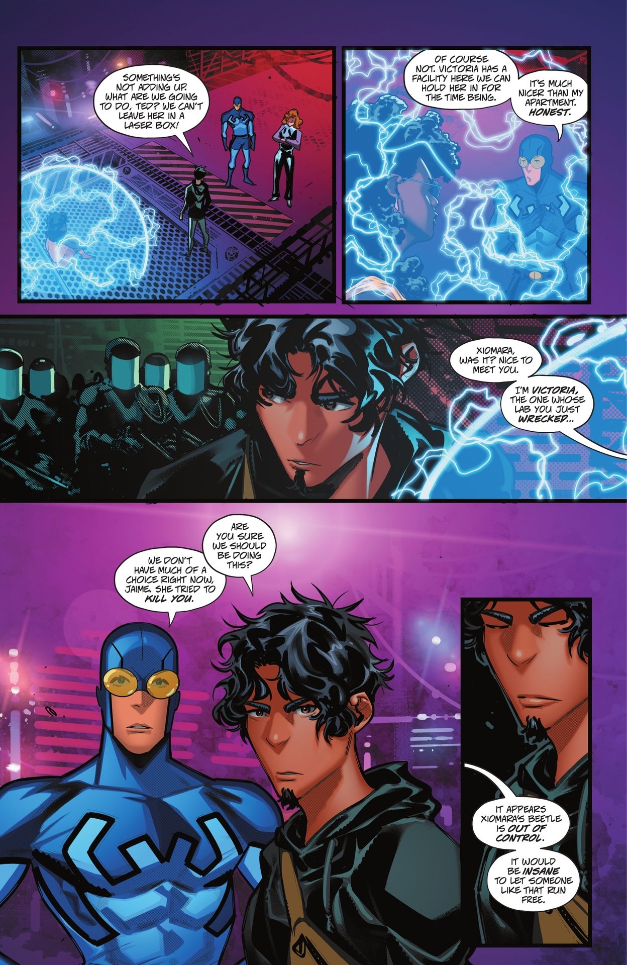 Read online Blue Beetle: Graduation Day comic -  Issue #2 - 20
