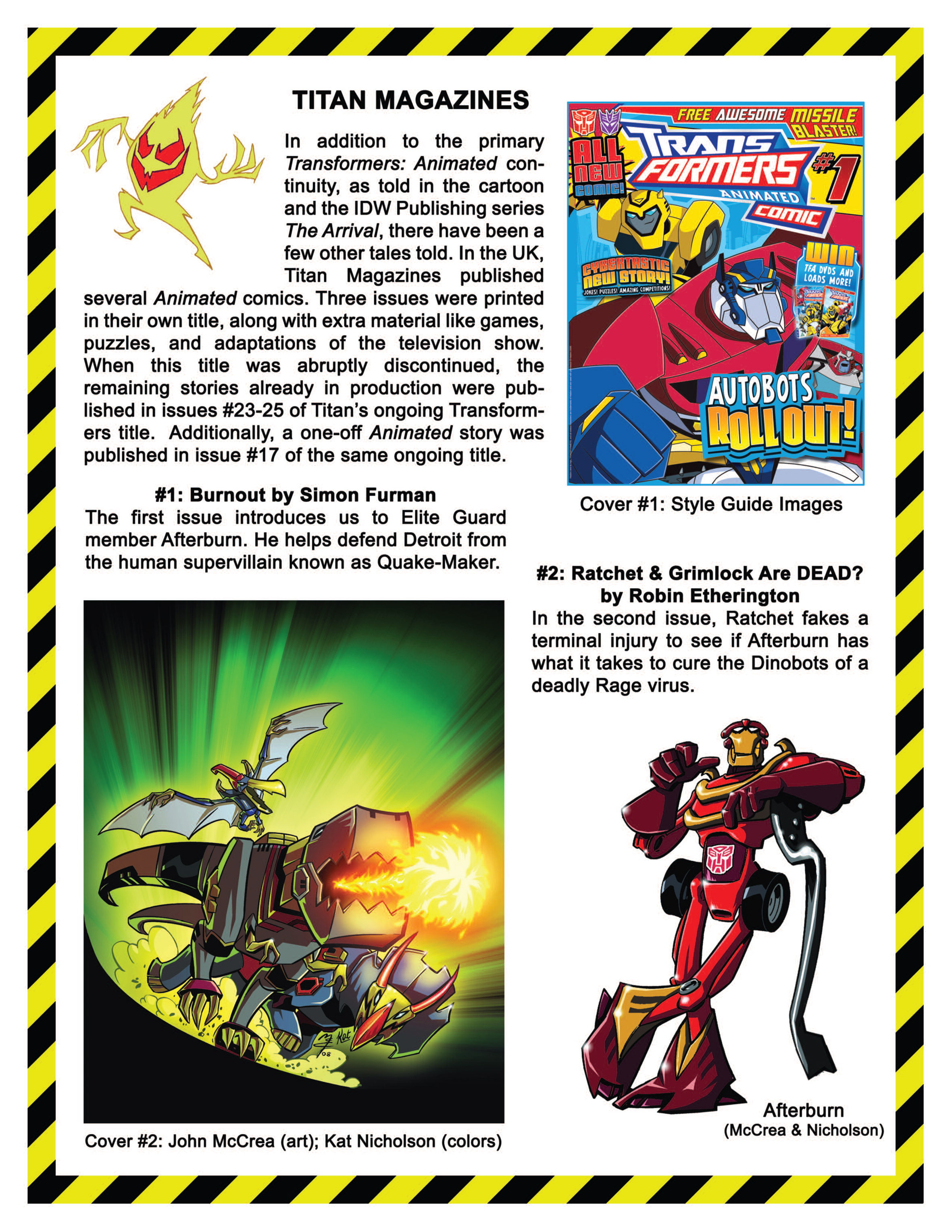 Read online Transformers Animated: The Allspark Almanac comic -  Issue # TPB 1 - 151