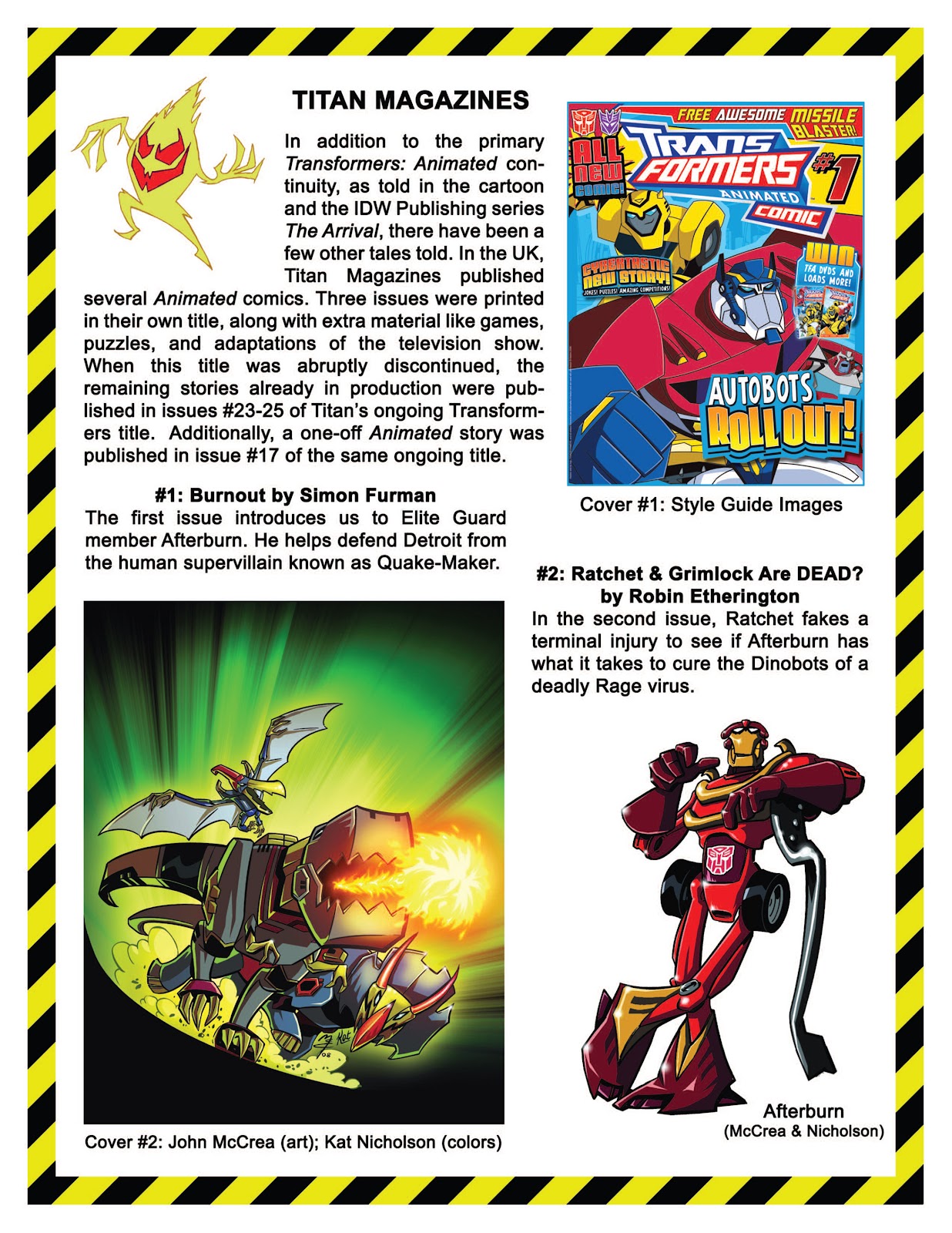 Transformers Animated: The Allspark Almanac issue TPB 1 - Page 151