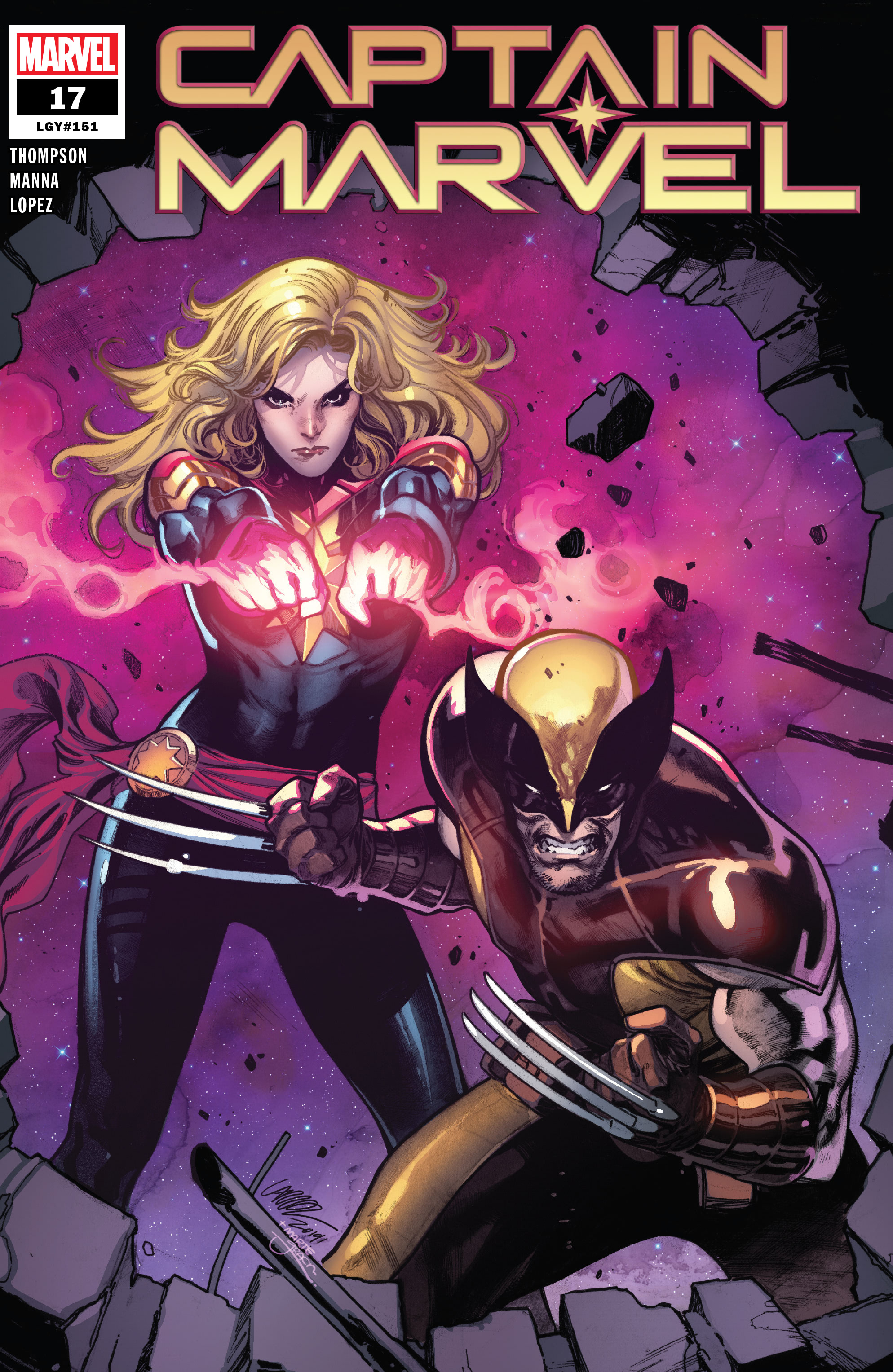 Read online Captain Marvel (2019) comic -  Issue #17 - 1