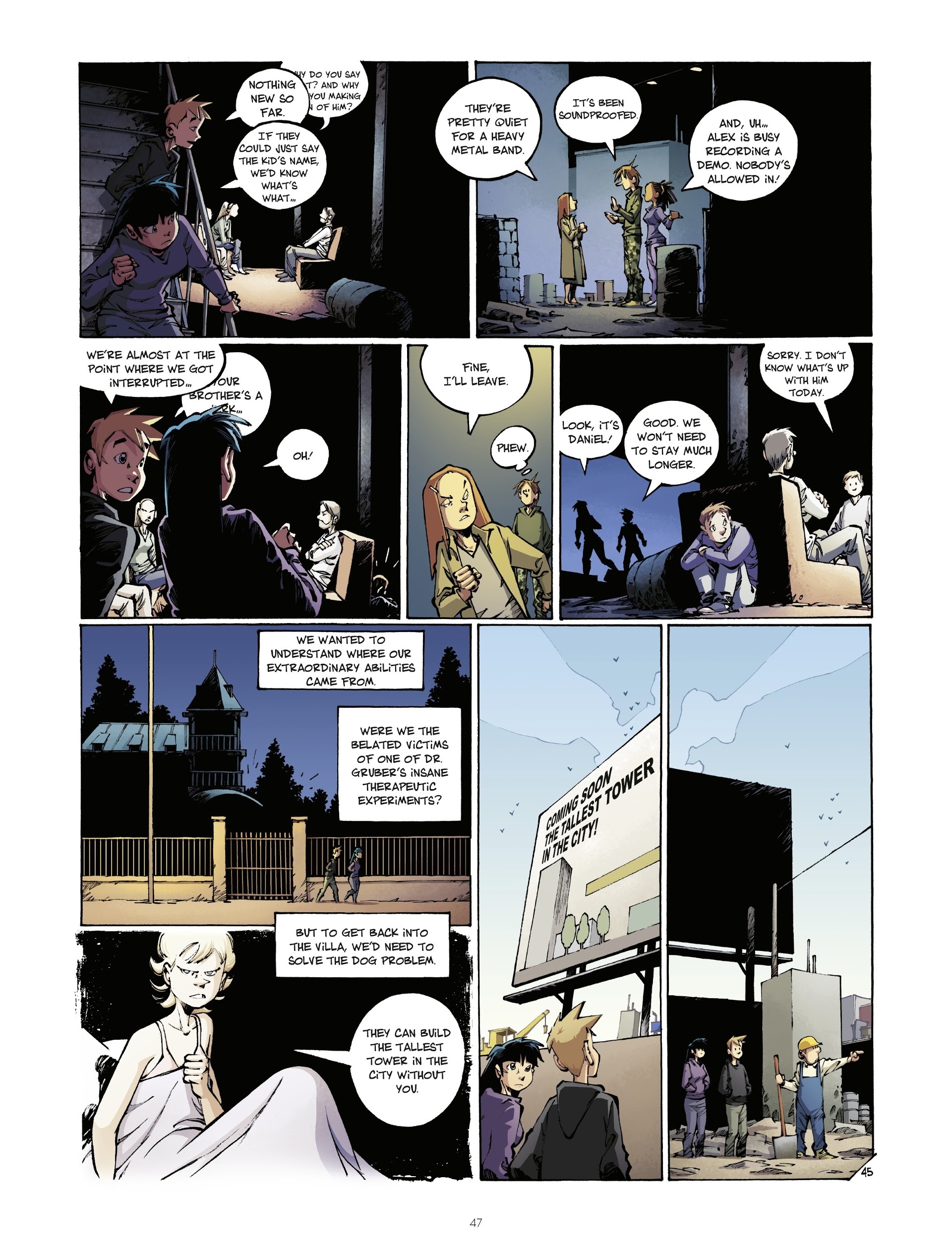 Read online Urbex comic -  Issue #1 - 47