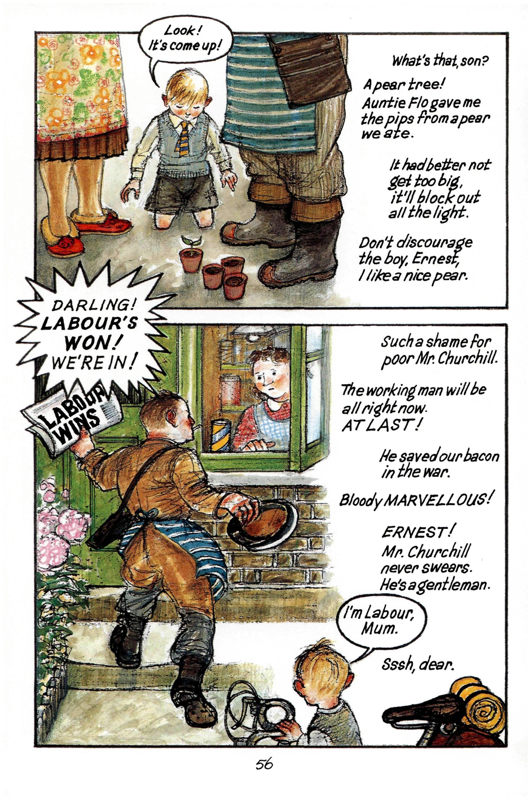 Read online Ethel & Ernest: A True Story comic -  Issue # TPB - 57