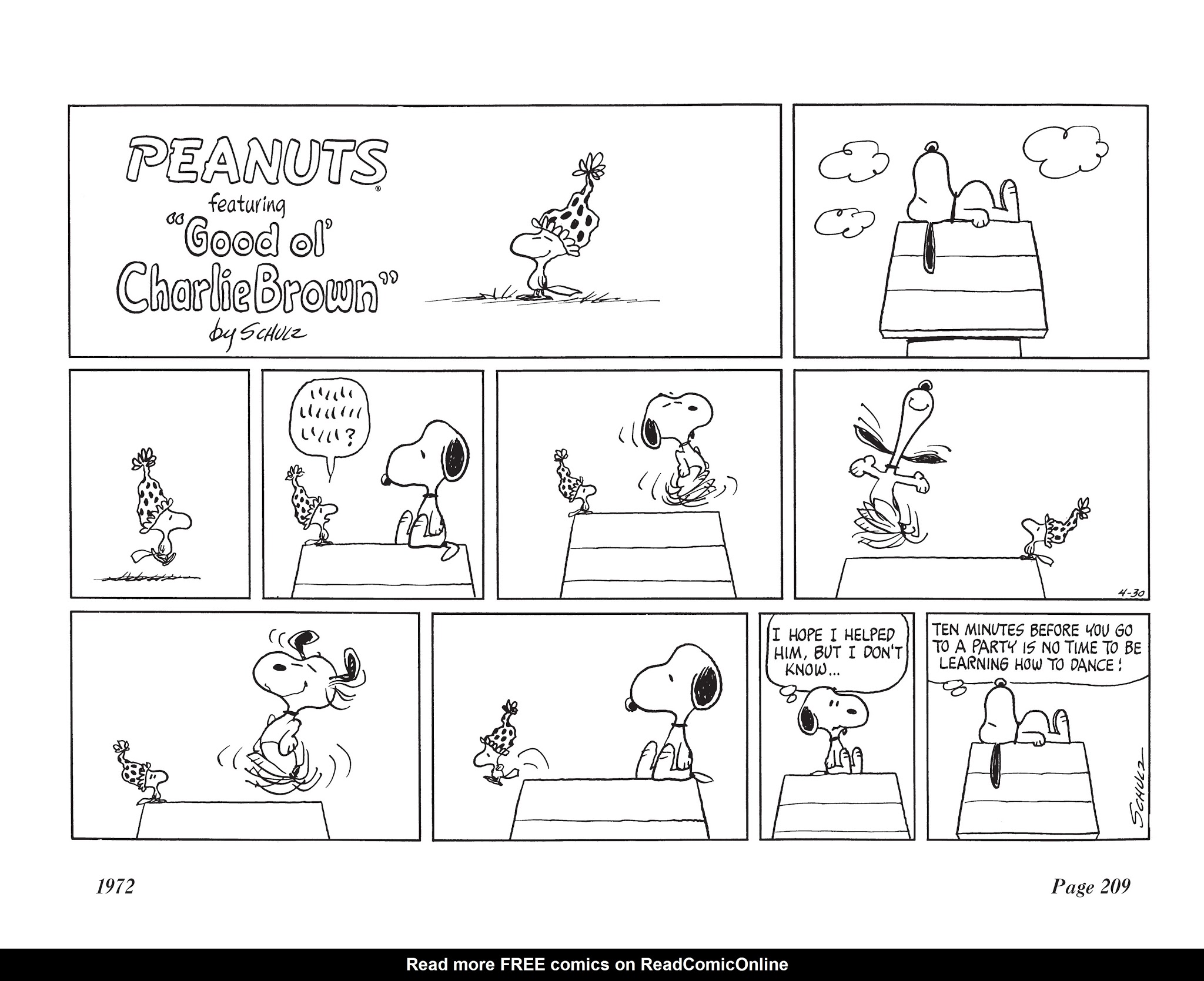 Read online The Complete Peanuts comic -  Issue # TPB 11 - 224
