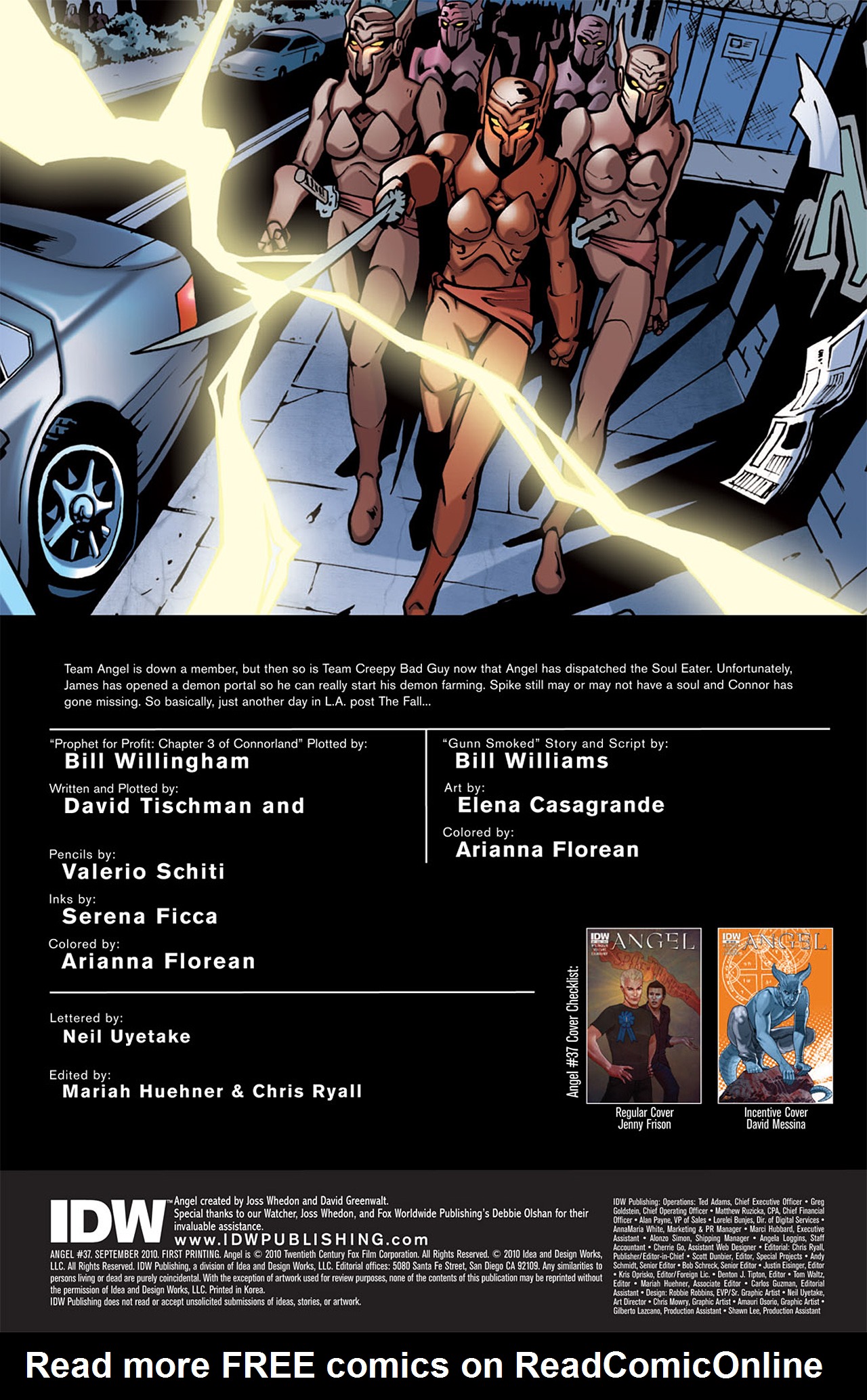 Read online Angel comic -  Issue #37 - 2