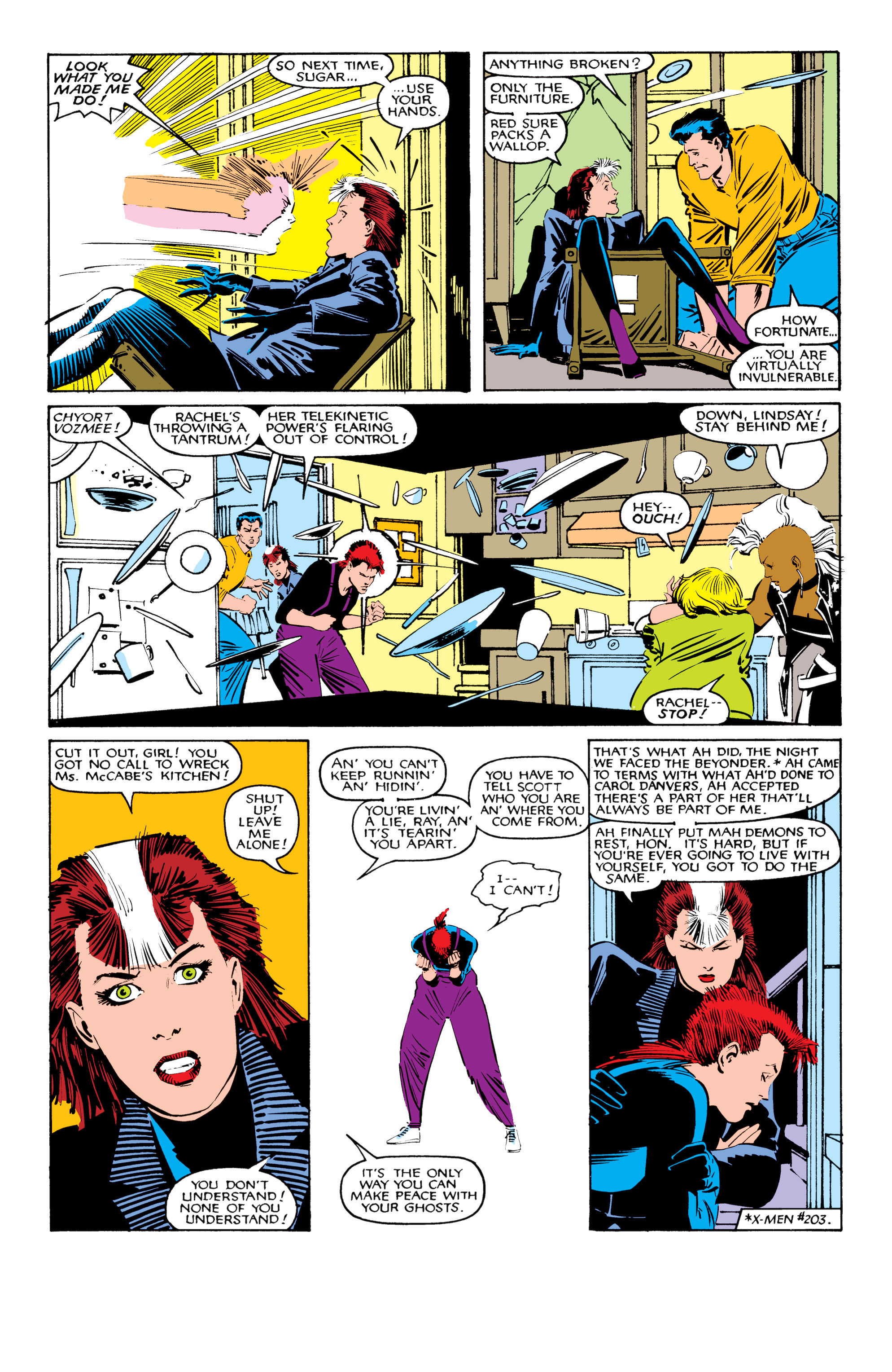 Read online Uncanny X-Men (1963) comic -  Issue #206 - 8
