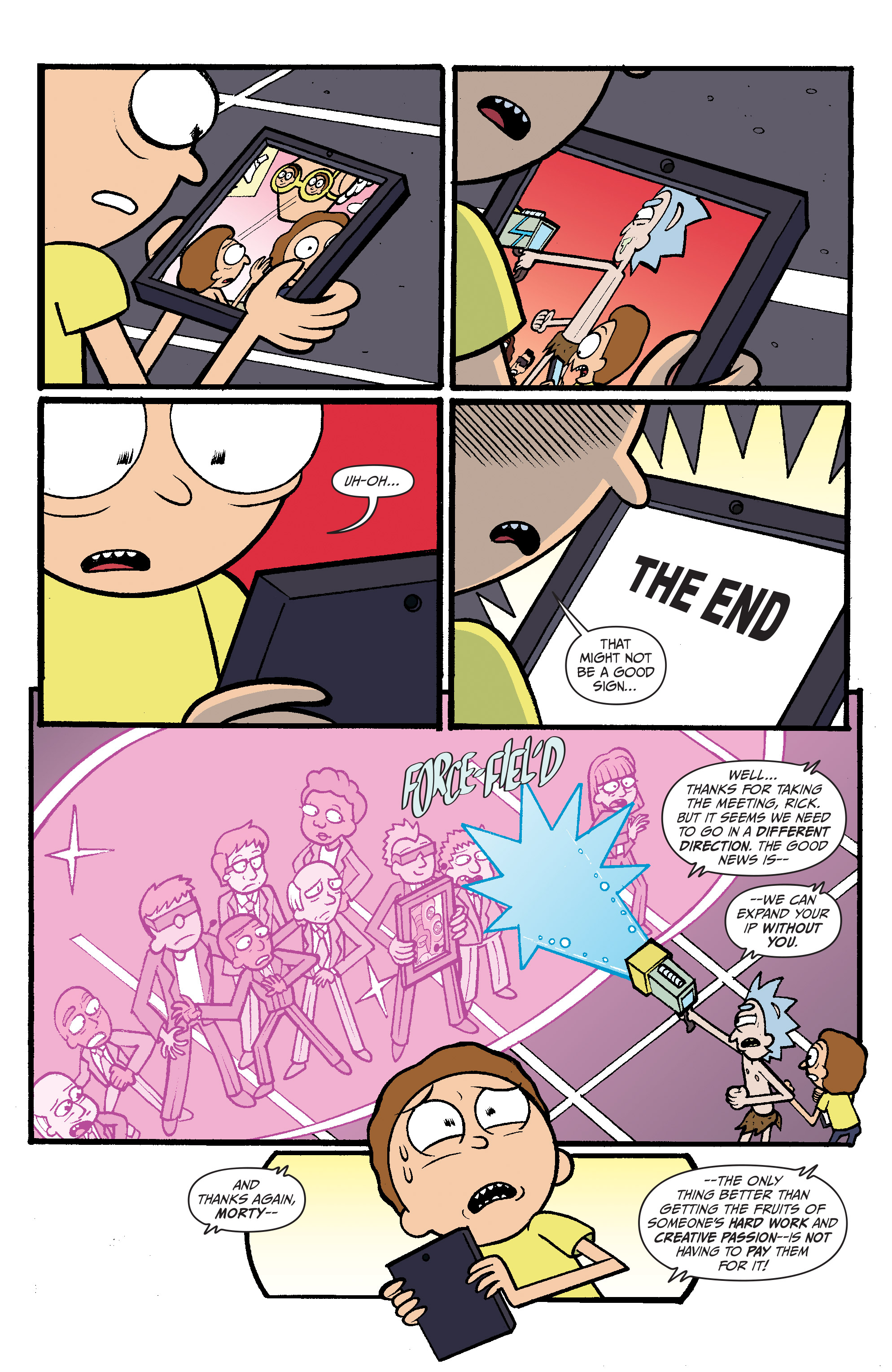 Read online Rick and Morty: Corporate Assets comic -  Issue #4 - 17