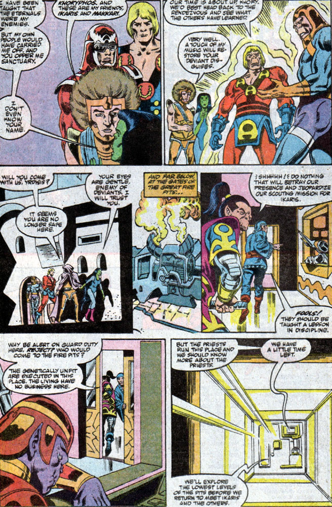 Read online Eternals (1985) comic -  Issue #11 - 9