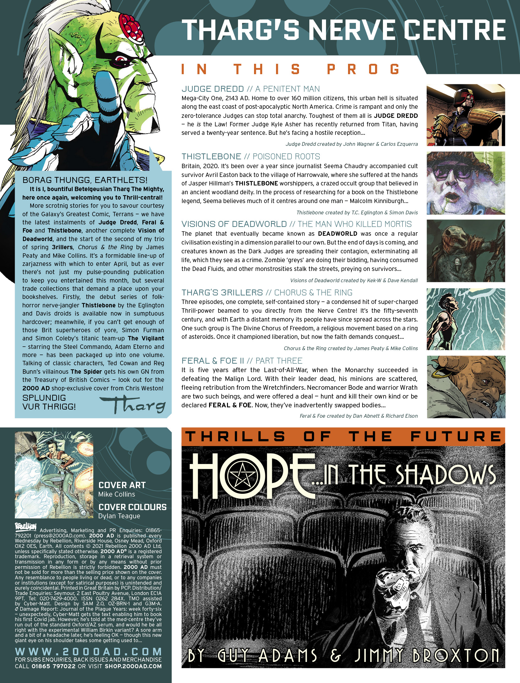 Read online 2000 AD comic -  Issue #2226 - 2