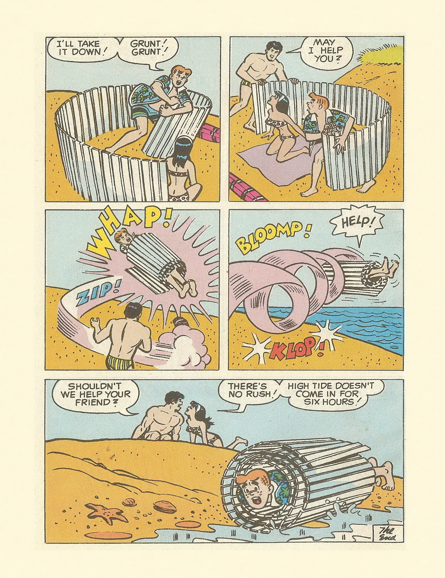 Read online Betty and Veronica Digest Magazine comic -  Issue #57 - 60