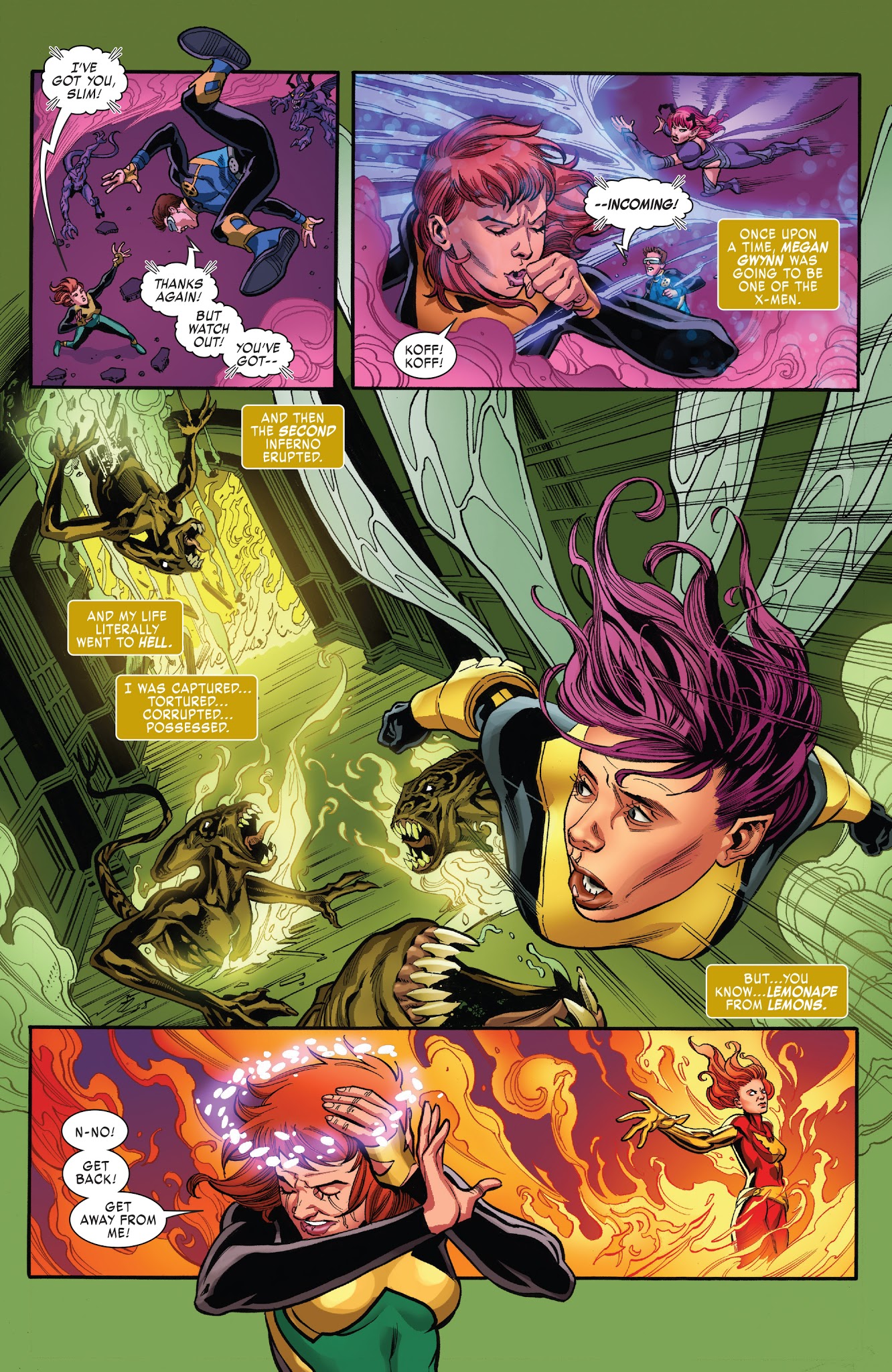 Read online X-Men: Blue comic -  Issue #11 - 7