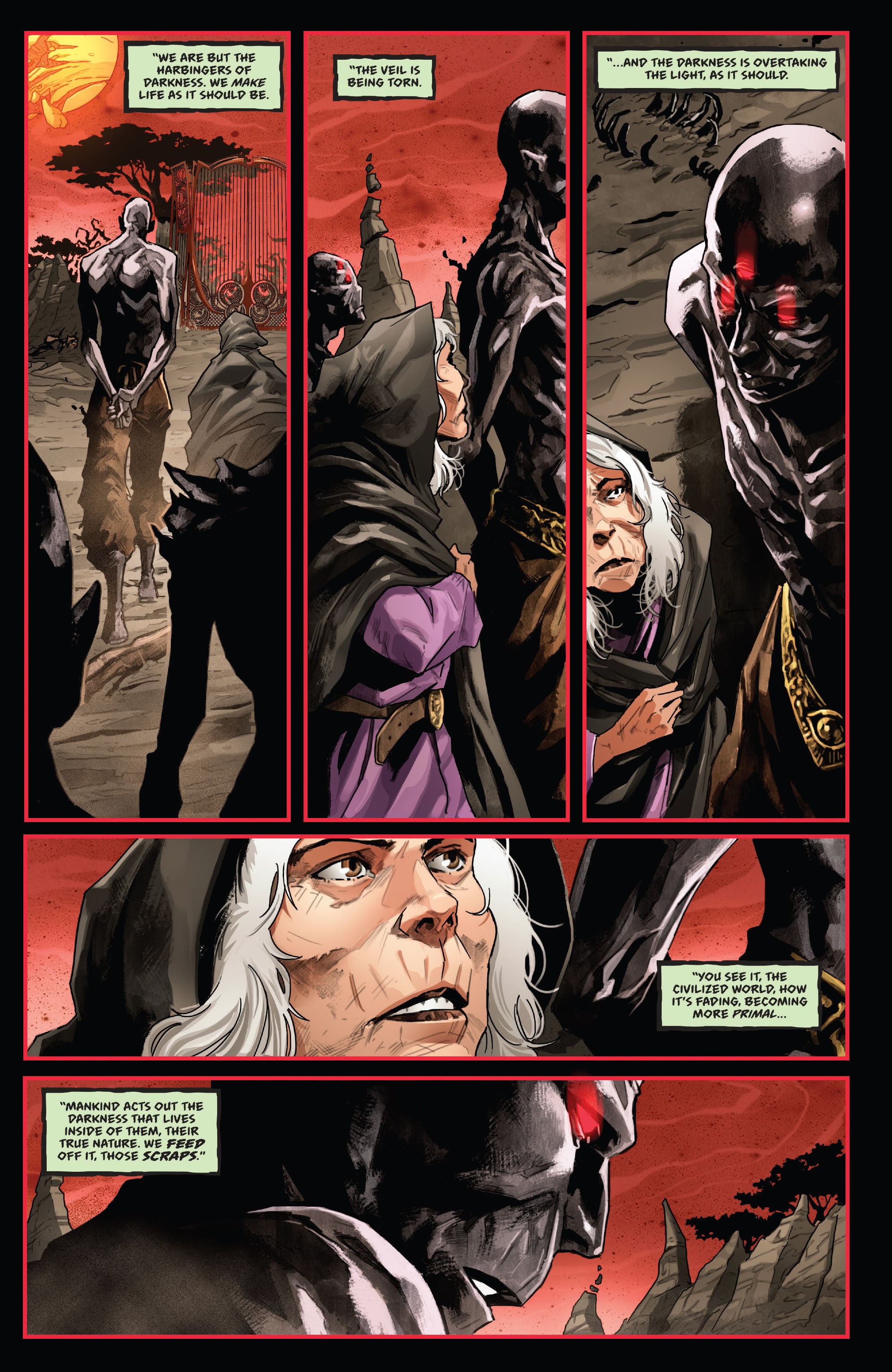 Read online Grimm Universe Presents Quarterly: Darkwatchers comic -  Issue # TPB - 54