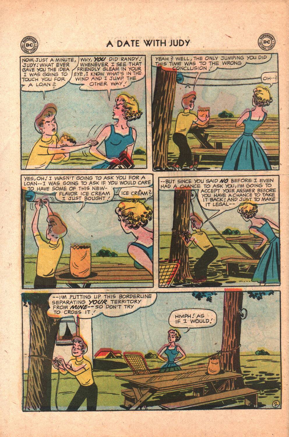 Read online A Date with Judy comic -  Issue #60 - 28