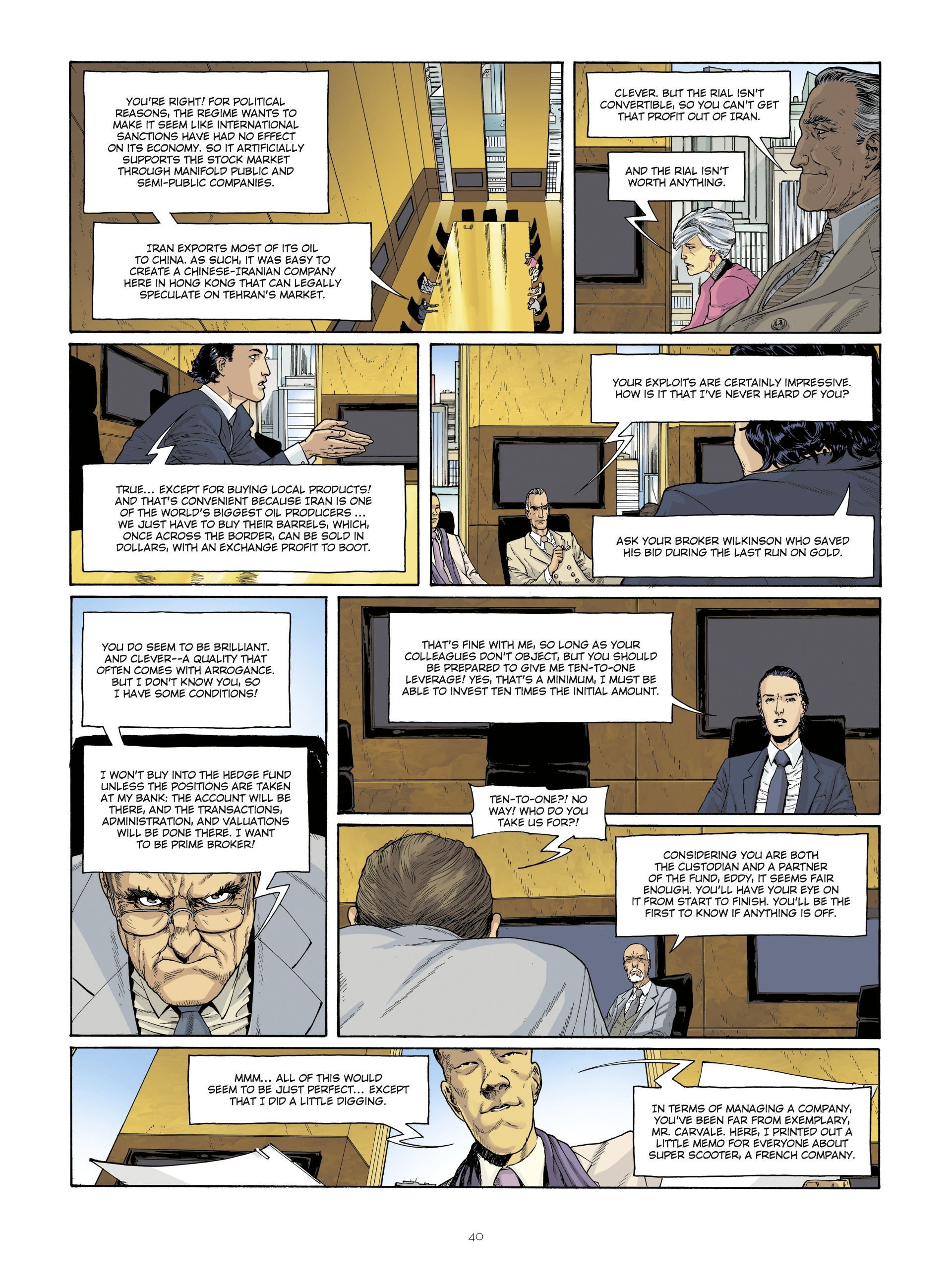 Read online Hedge Fund comic -  Issue #1 - 42