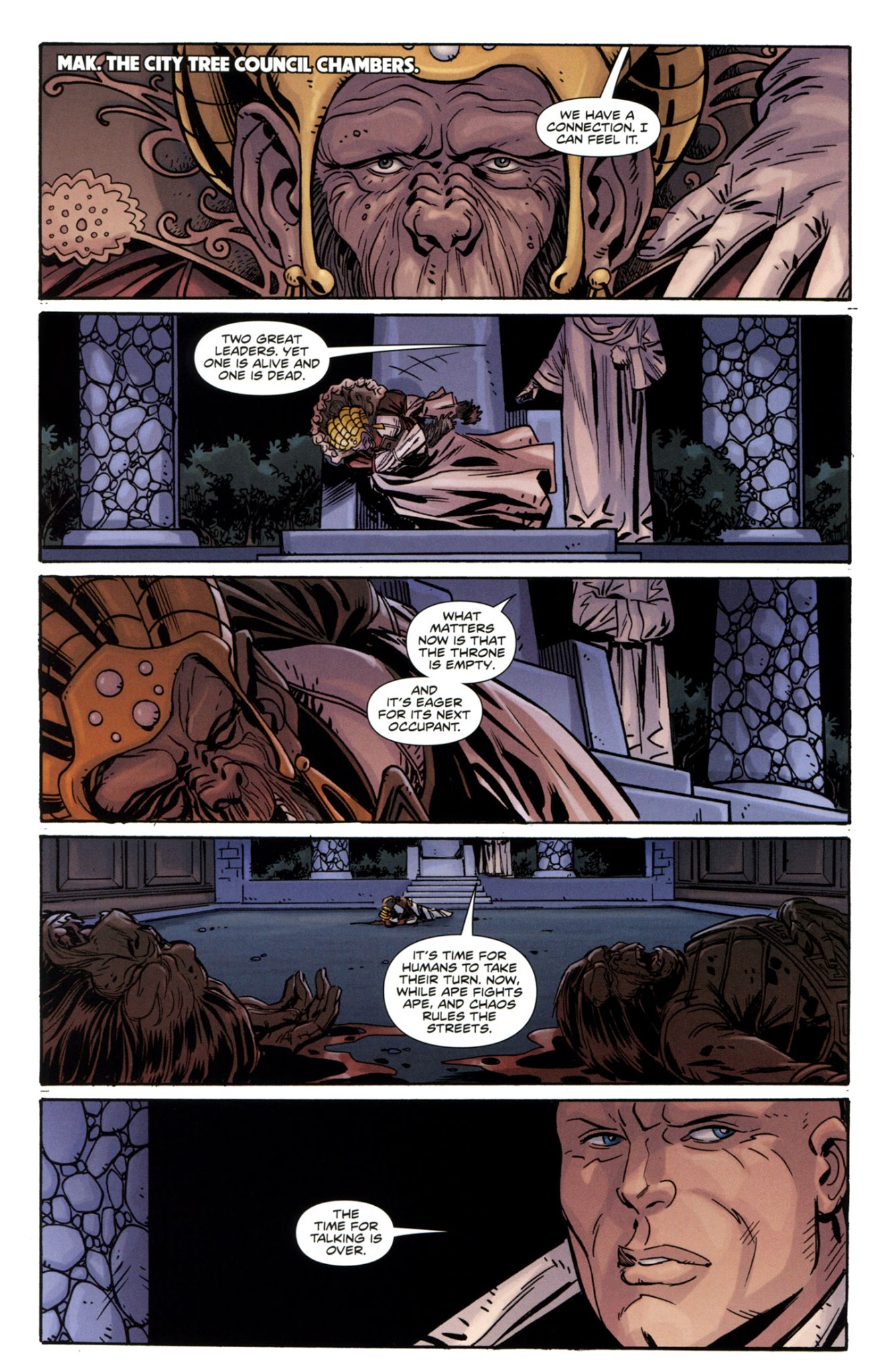 Read online Planet of the Apes (2011) comic -  Issue # _Special 1 - 12