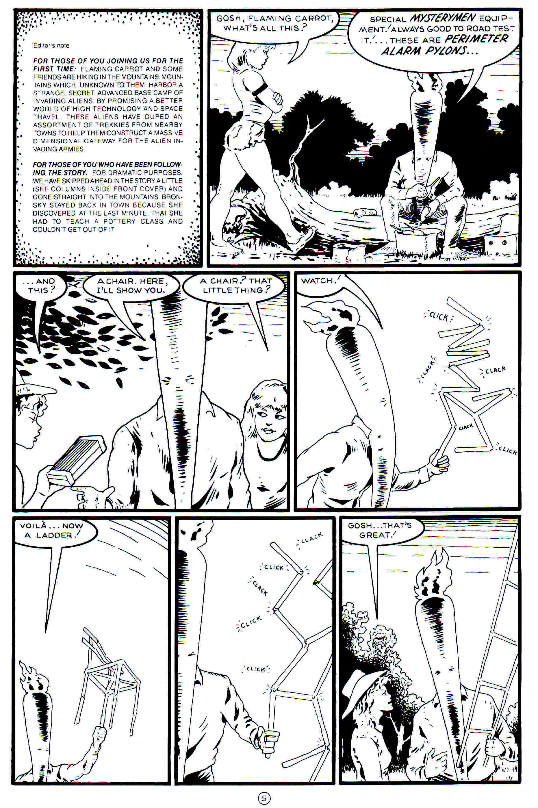 Read online Flaming Carrot Comics (1988) comic -  Issue #21 - 7