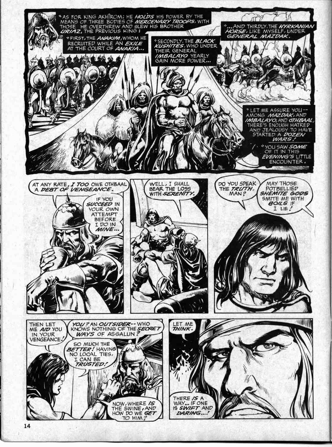 Read online The Savage Sword Of Conan comic -  Issue #36 - 14