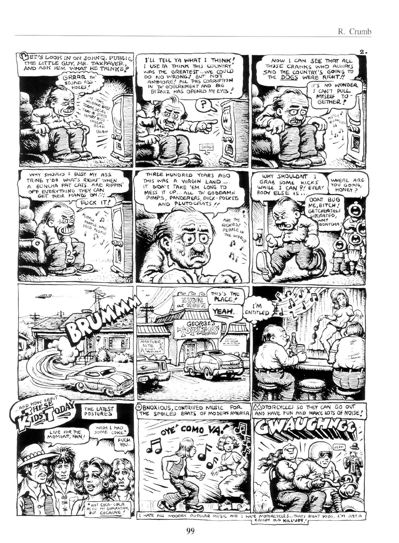Read online The Complete Crumb Comics comic -  Issue # TPB 10 - 108
