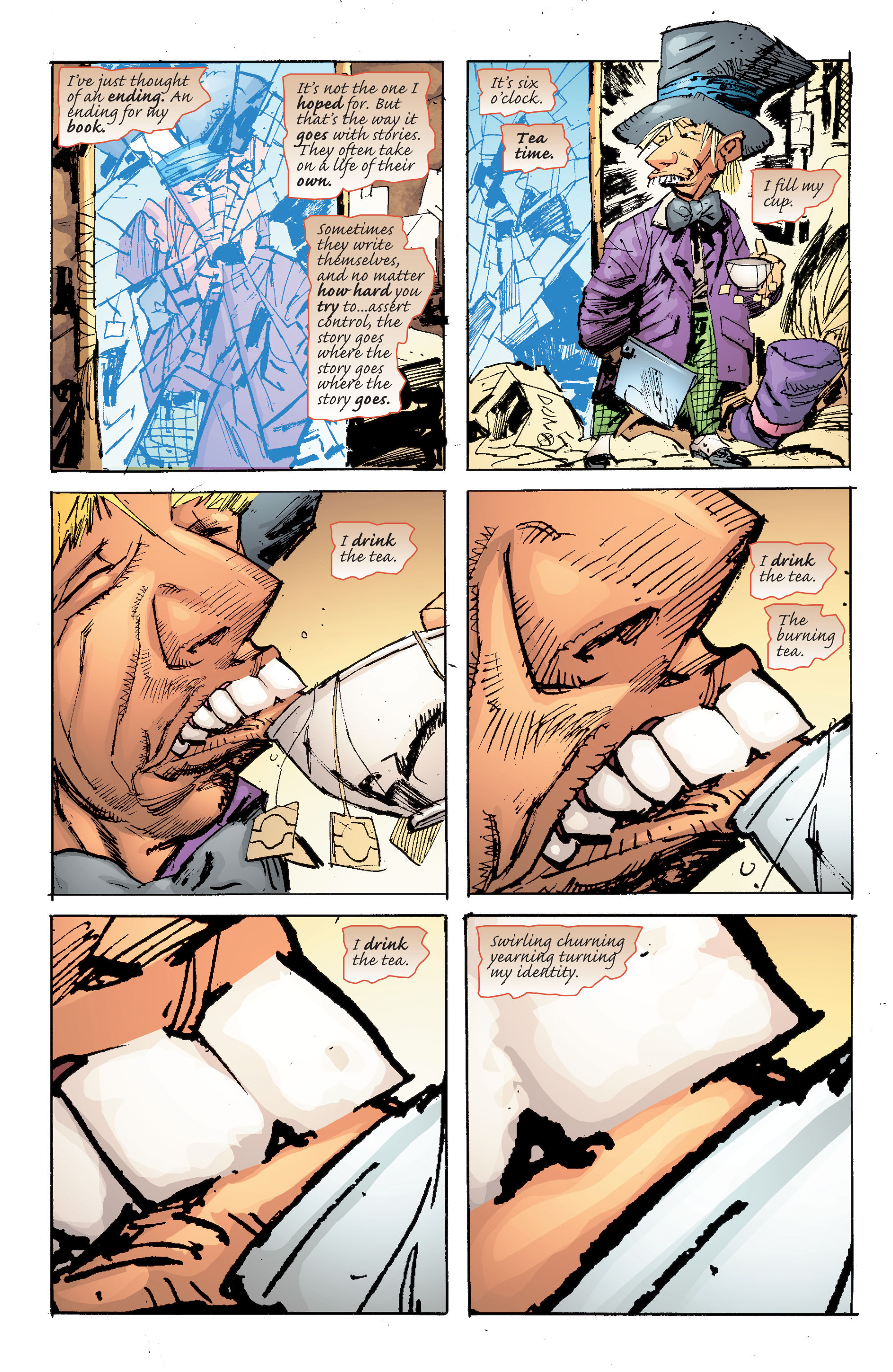 Read online Joker's Asylum II: Mad Hatter comic -  Issue # Full - 12