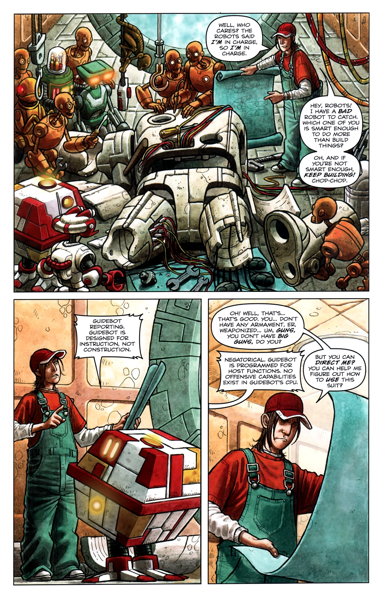 Read online Zombies vs. Robots Aventure comic -  Issue #2 - 9