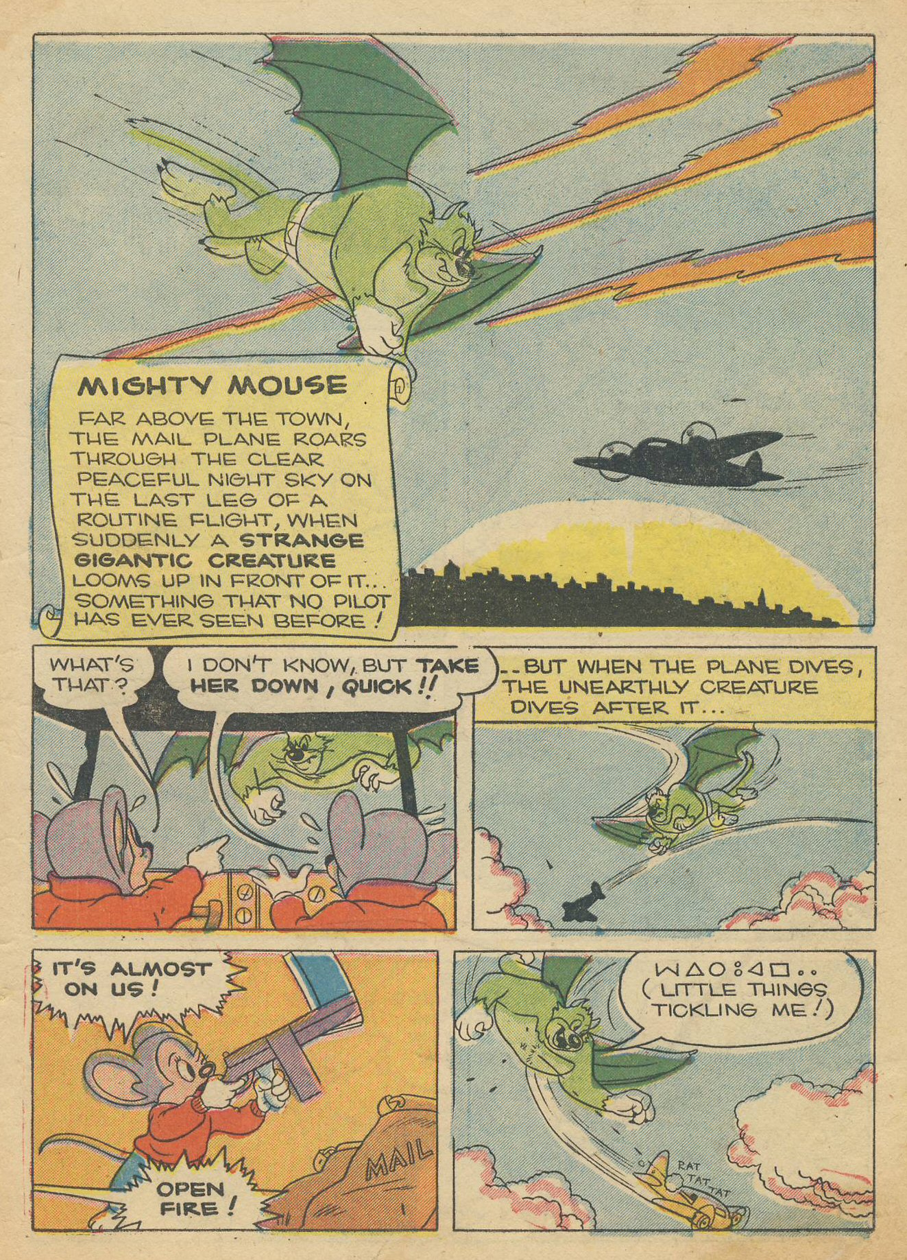 Read online Paul Terry's Mighty Mouse Comics comic -  Issue #66 - 3