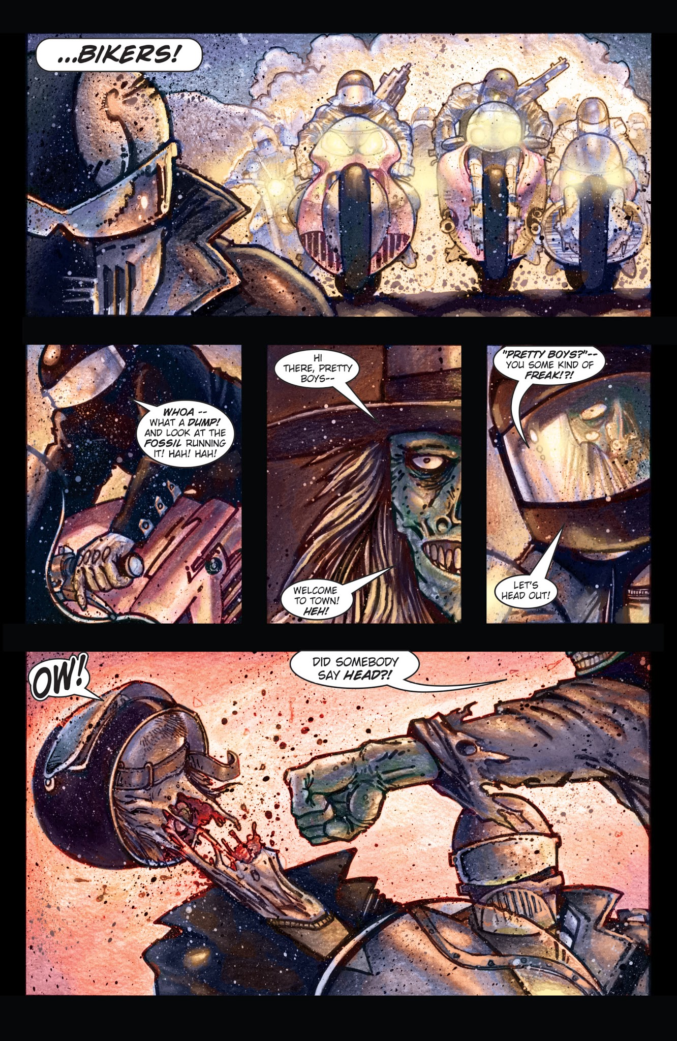 Read online Fistful of Blood comic -  Issue #4 - 7