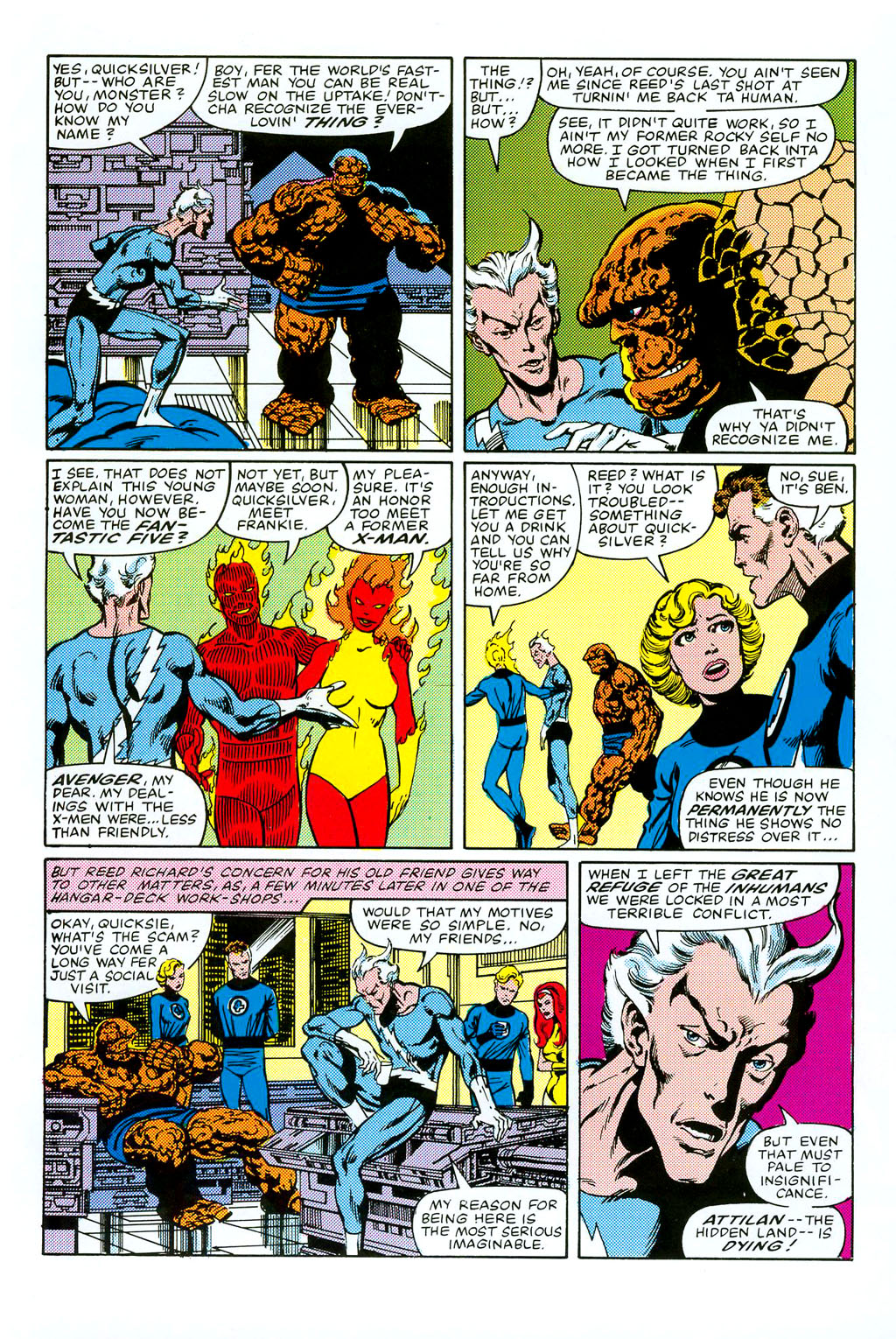 Read online Fantastic Four Visionaries: John Byrne comic -  Issue # TPB 1 - 206