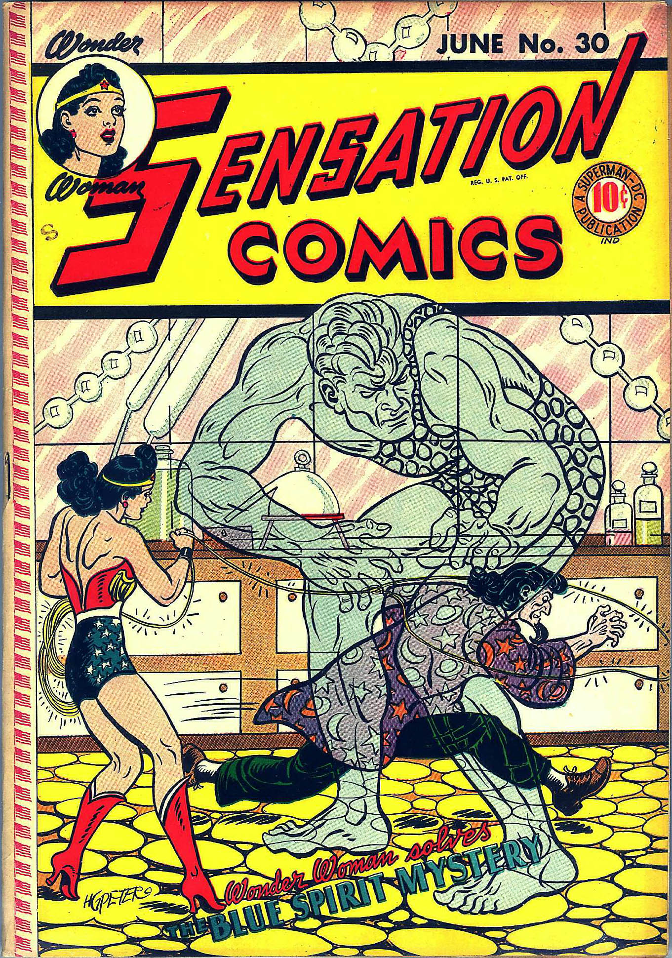Read online Sensation (Mystery) Comics comic -  Issue #30 - 2